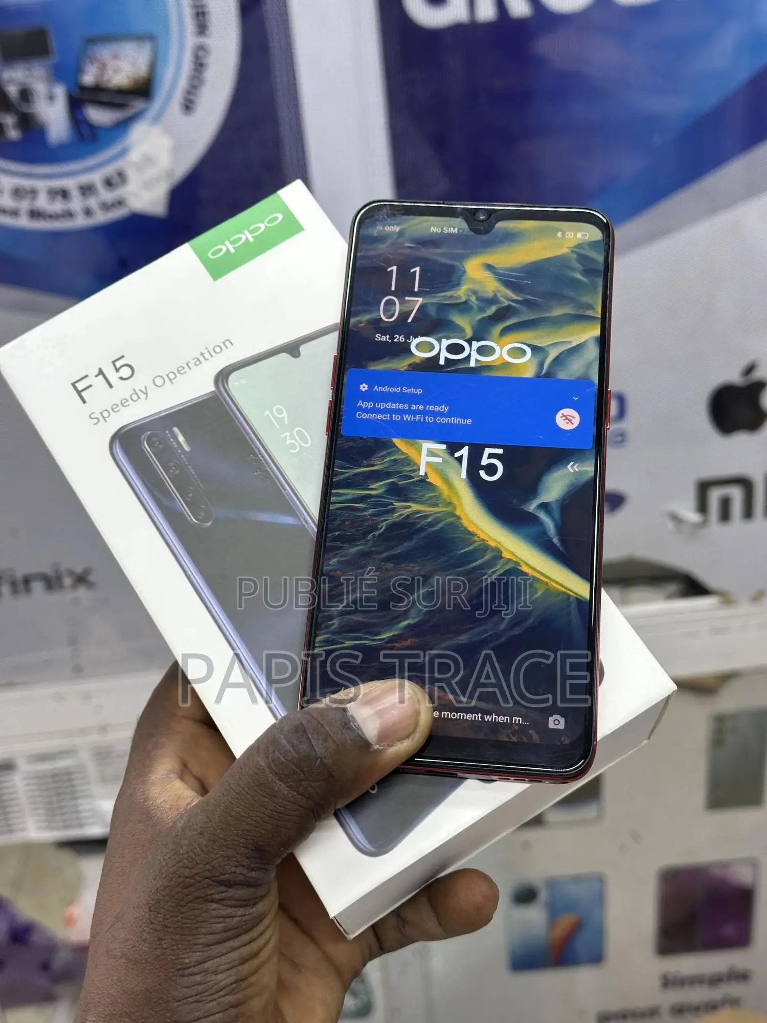 New Oppo F15 256 GB Rouge