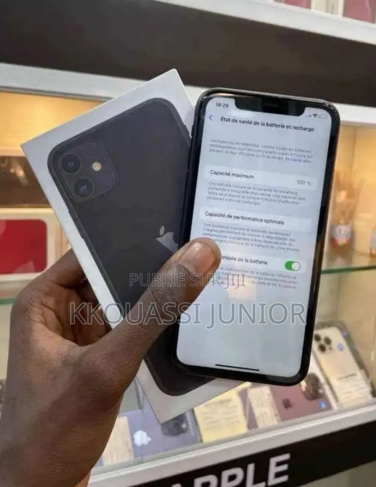 Apple iPhone 11 64 GB Noir