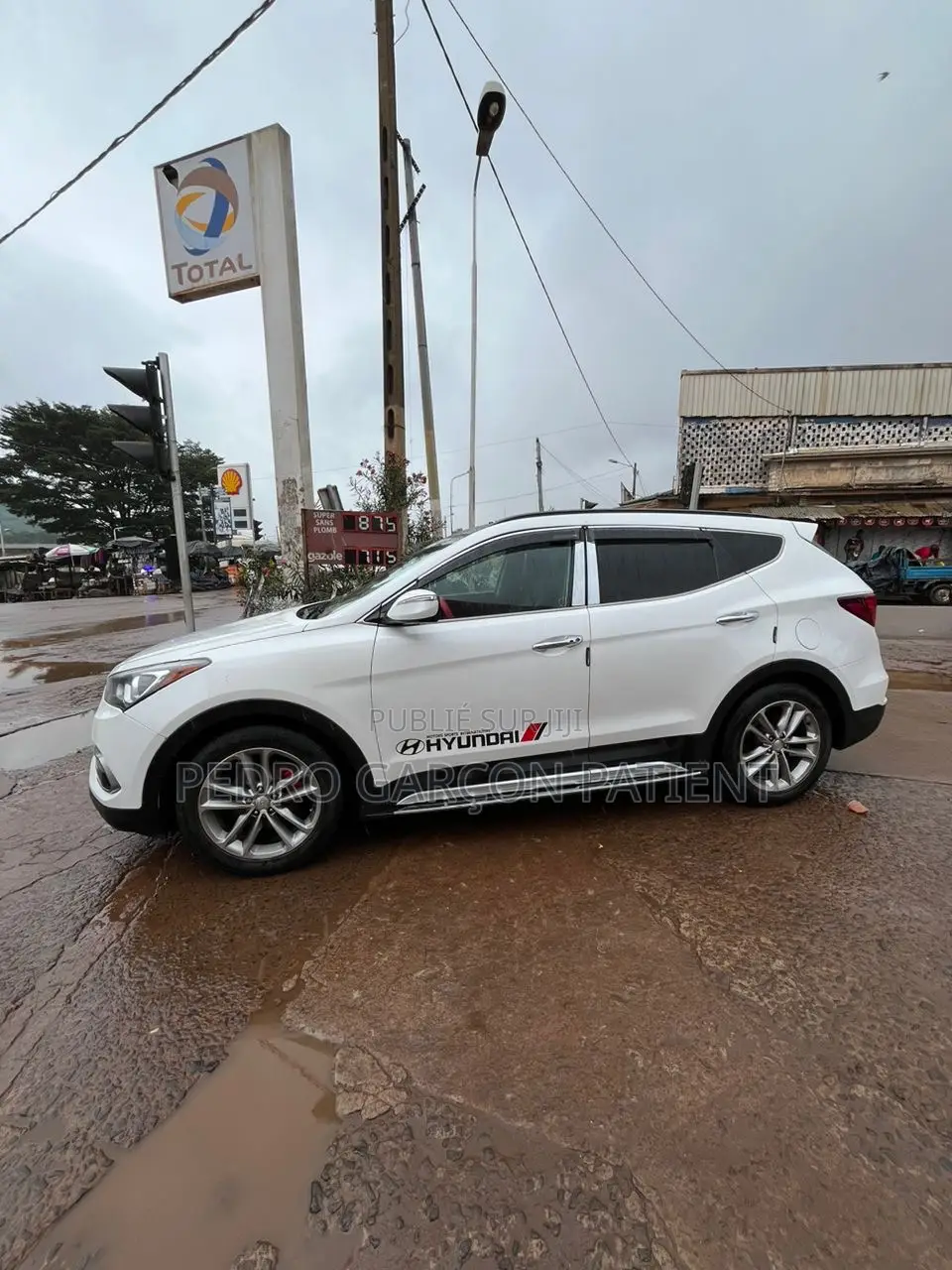 Hyundai Santa Fe 2017 Blanc