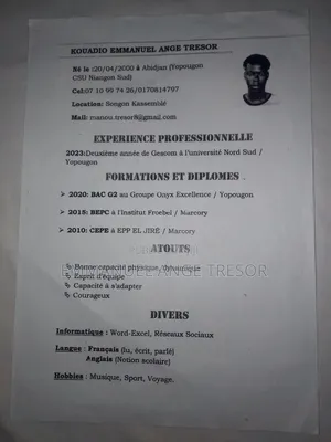 Recherche d'Emploi