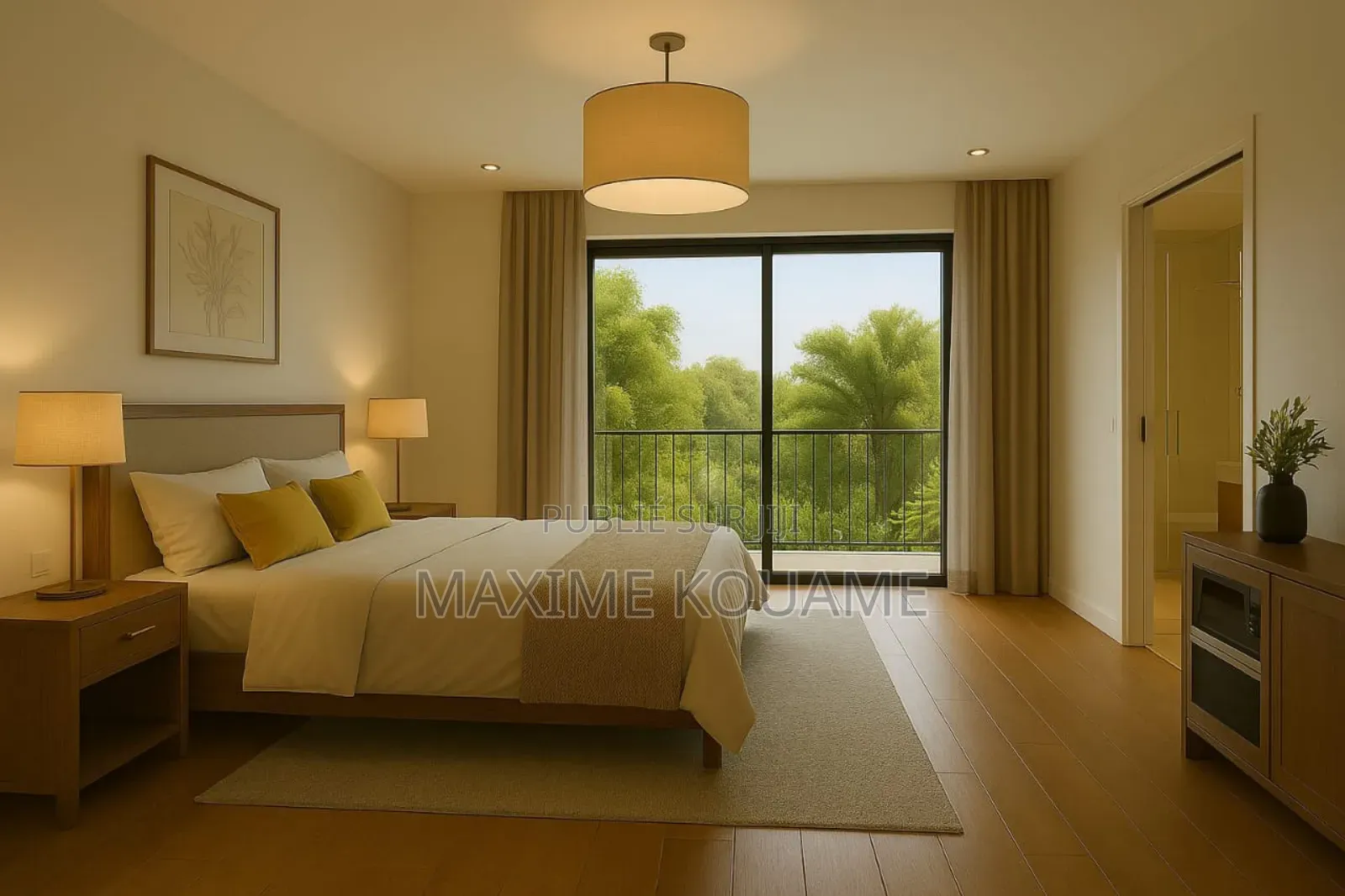 Furnished 4chbre Appartement dans Bingerville à Louer