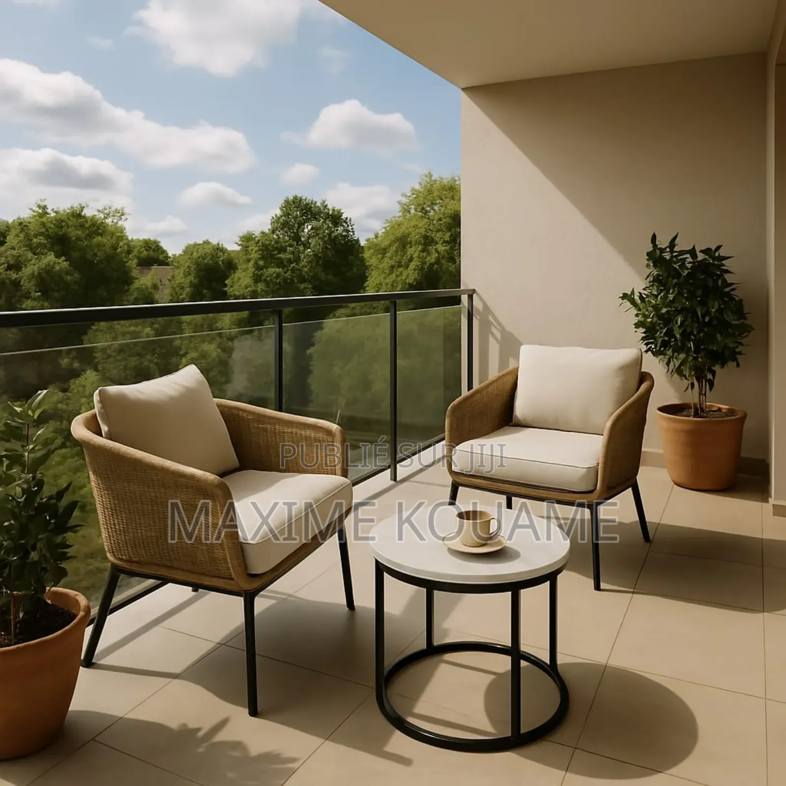 Furnished 4chbre Appartement dans Bingerville à Louer