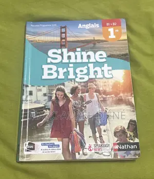 Photo - Livre D’Anglais 1re (Shine Bright) Système Français