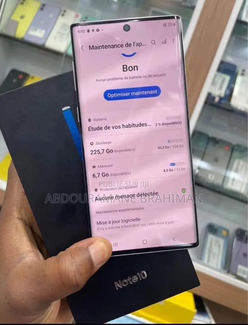 New Samsung Galaxy Note 10 Plus 256 GB Noir