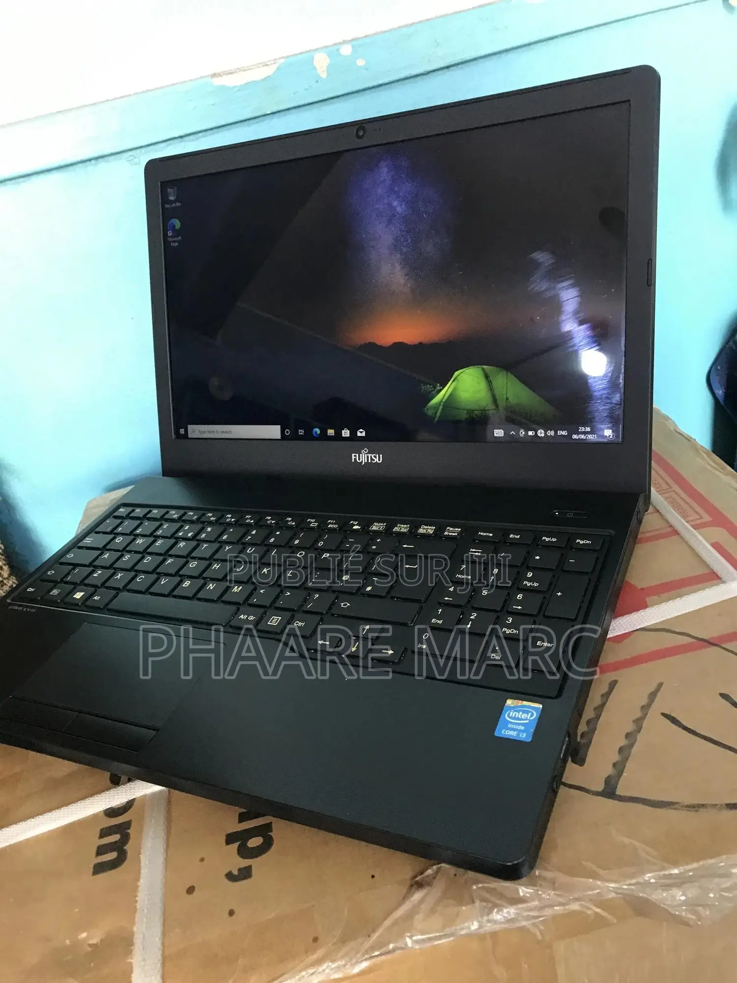 Ordinateur Portable Fujitsu Lifebook A555 8GB Intel Core I3 HDD 500GB