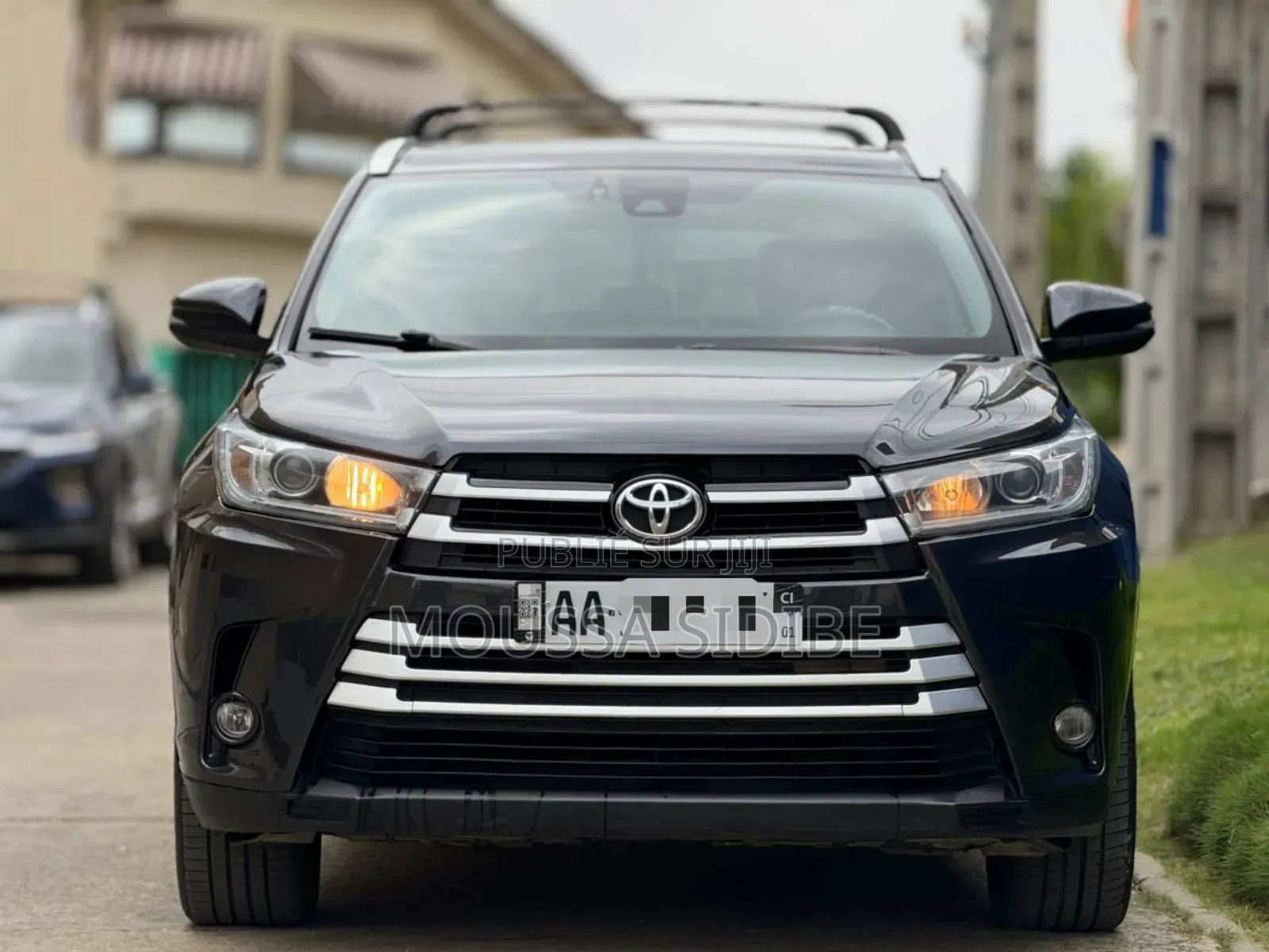 Toyota Highlander Hybrid 2016 Noir