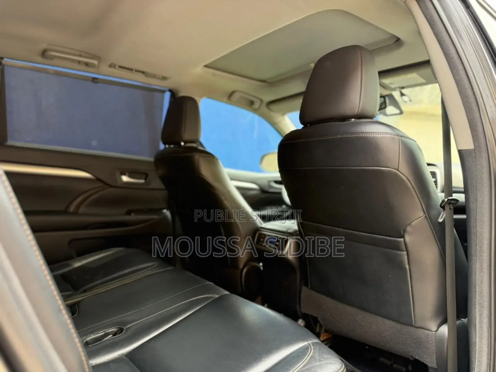 Toyota Highlander Hybrid 2016 Noir