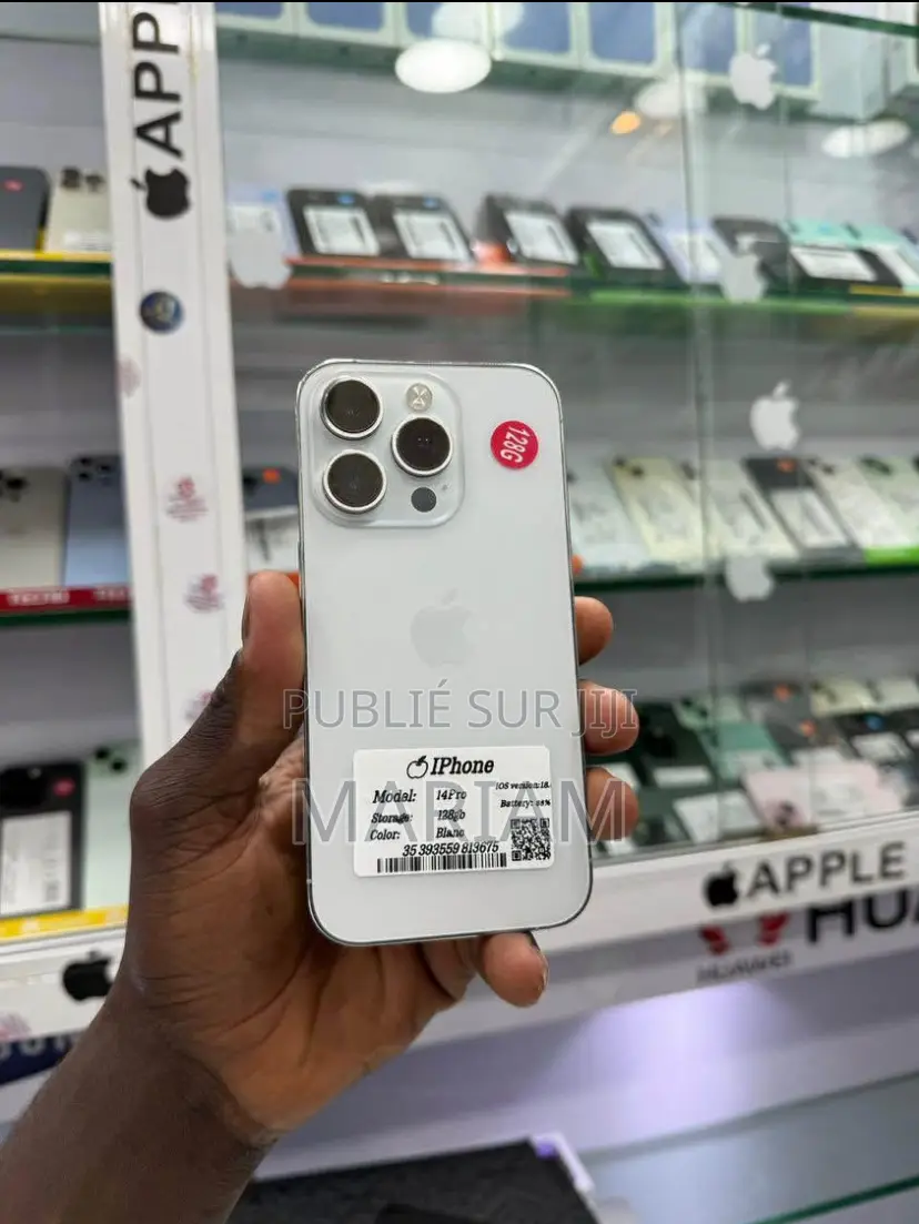 New Apple iPhone 14 Pro 128 GB Blanc