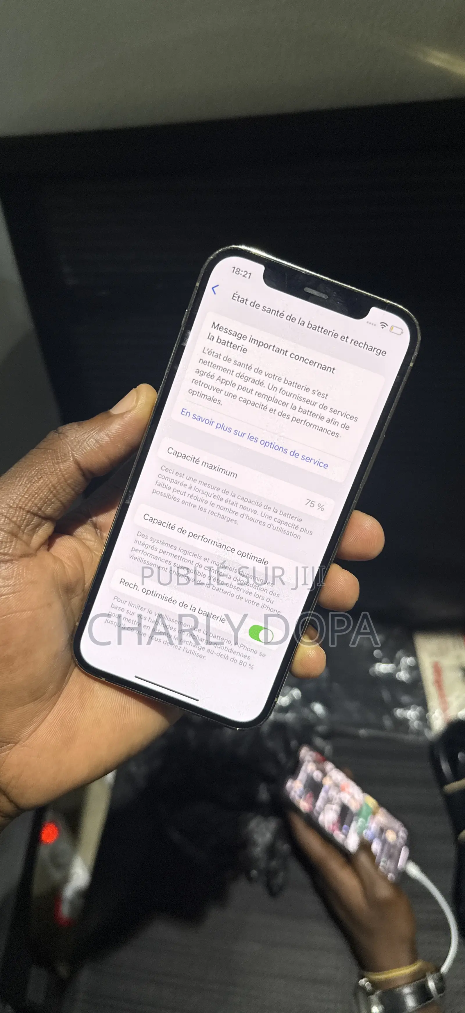 Apple iPhone 12 Pro 256 GB Doré