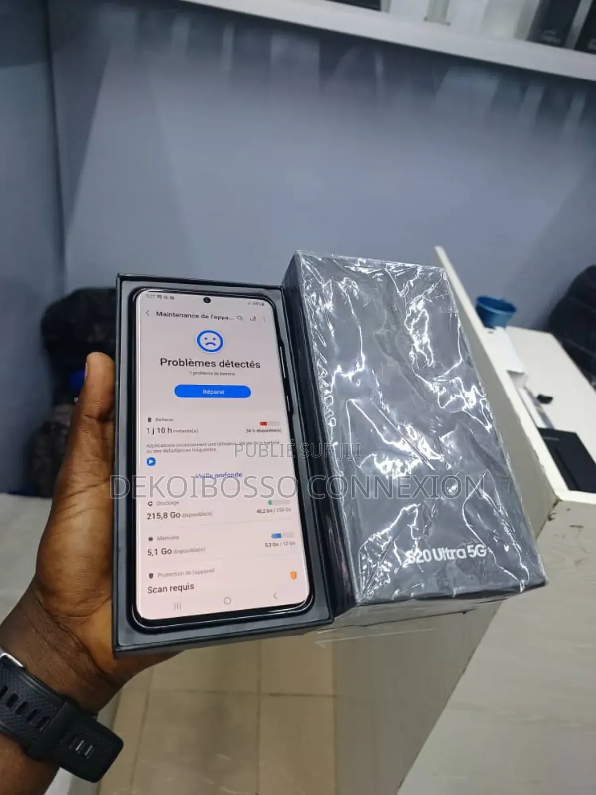 New Samsung Galaxy S20 Ultra 5G 256 GB Gris