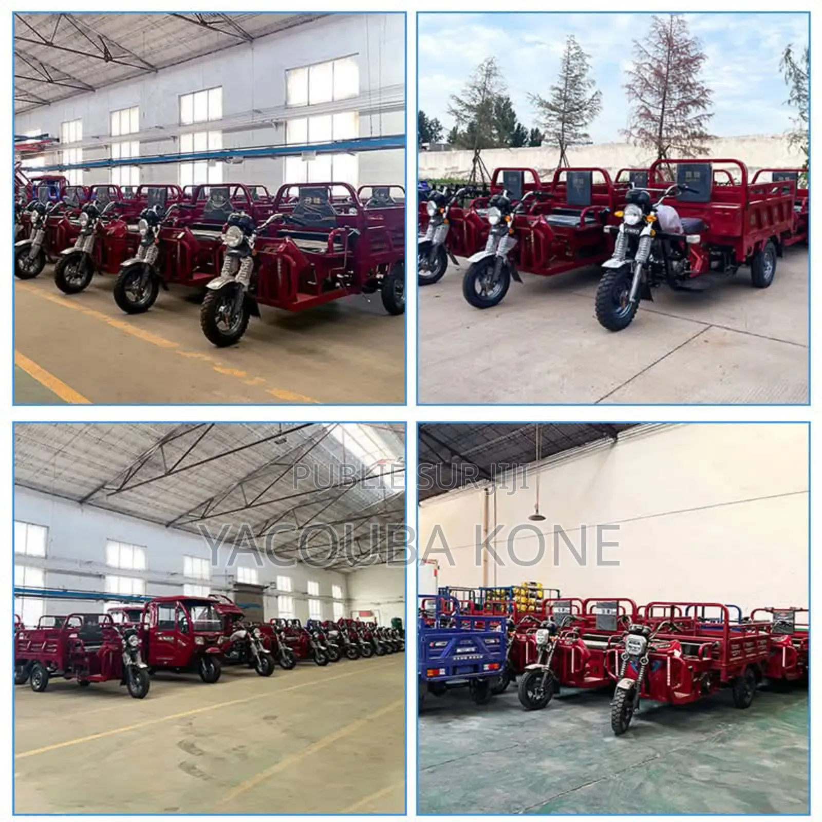 Neuf Tricycle Autre 2024 Rouge