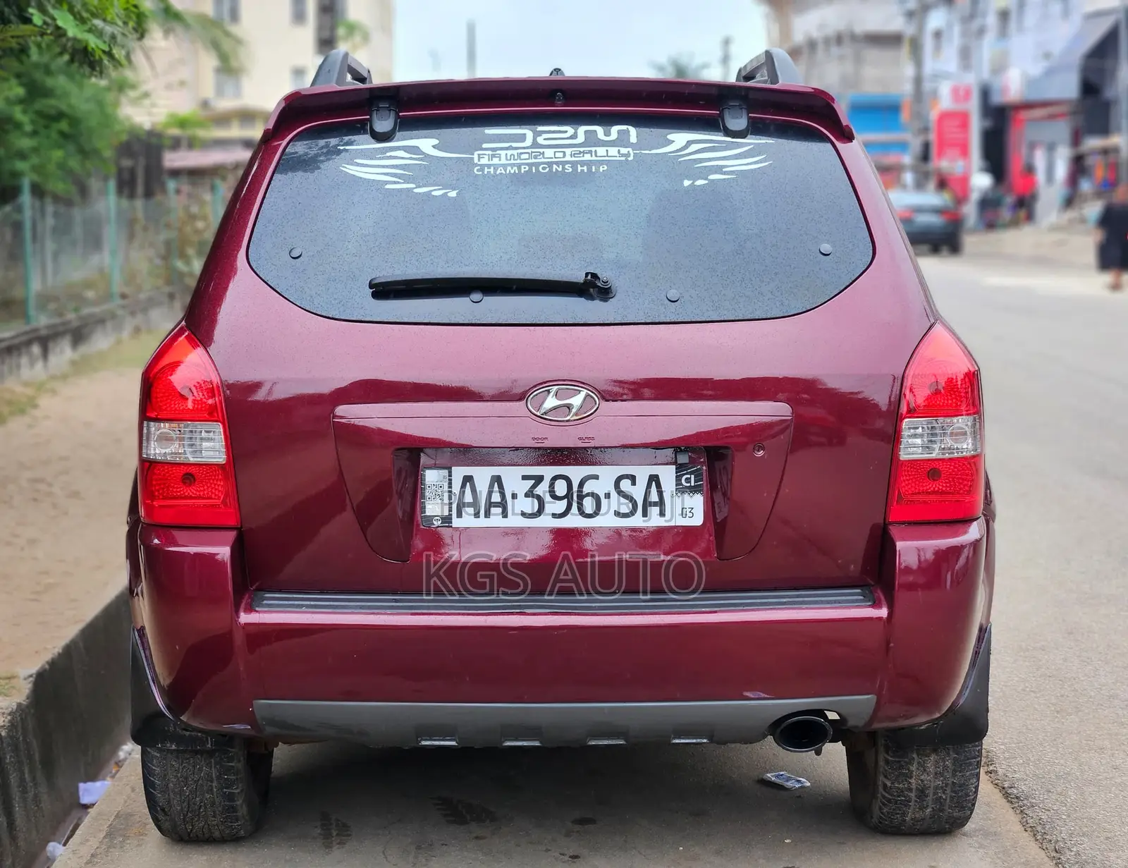 Hyundai Tucson SE 4x4 2007 Rouge