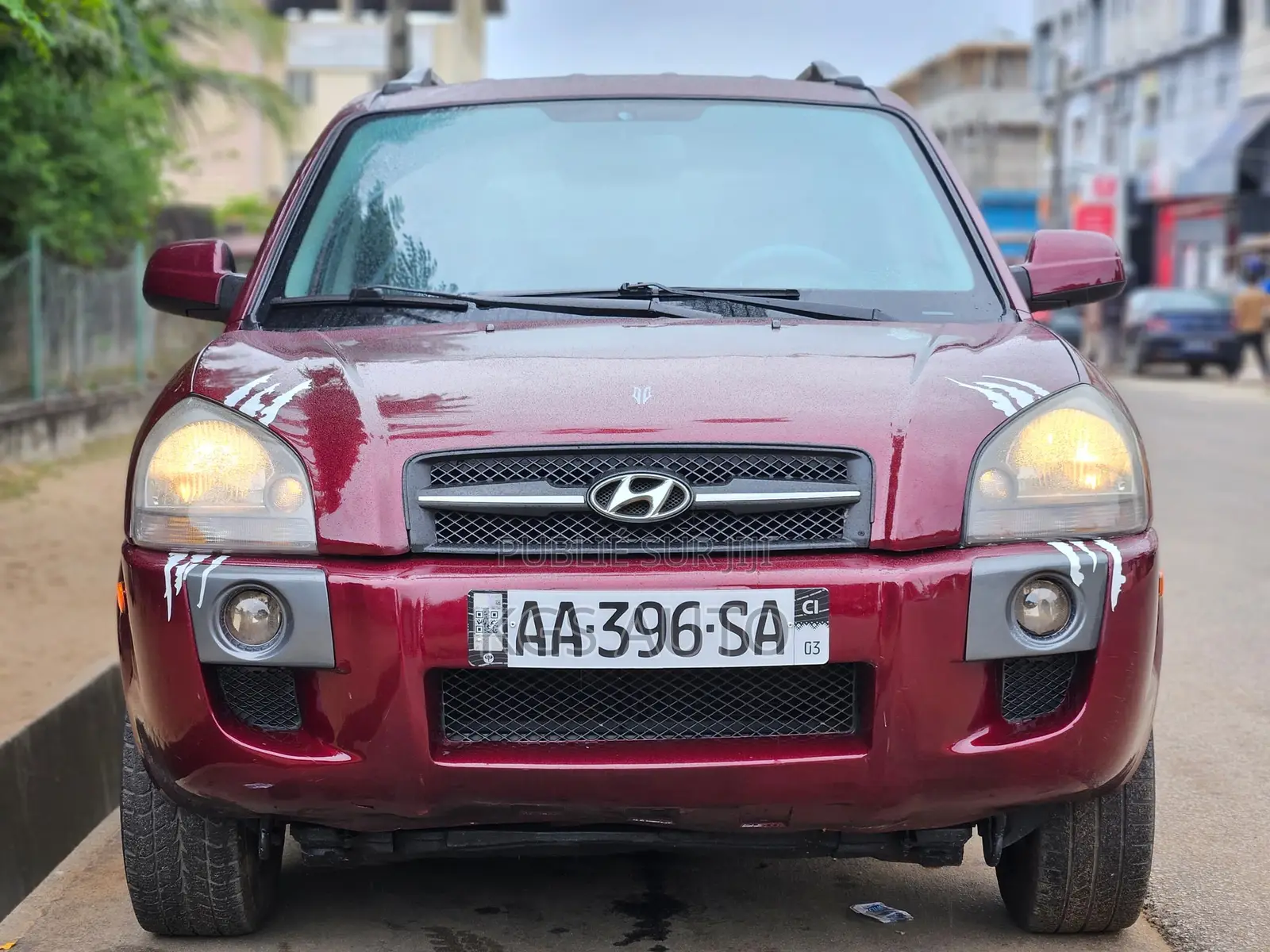 Hyundai Tucson SE 4x4 2007 Rouge