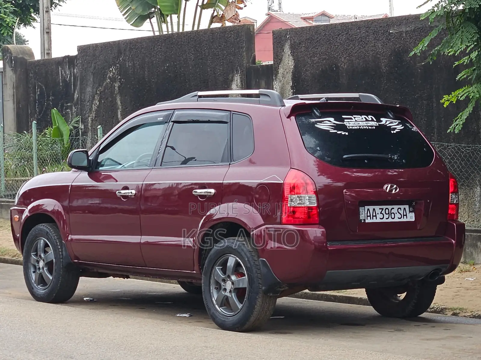 Hyundai Tucson SE 4x4 2007 Rouge
