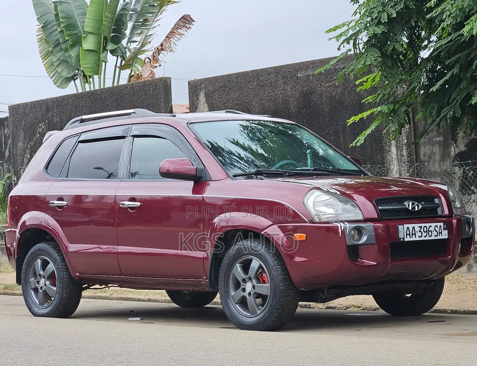 Hyundai Tucson SE 4x4 2007 Rouge
