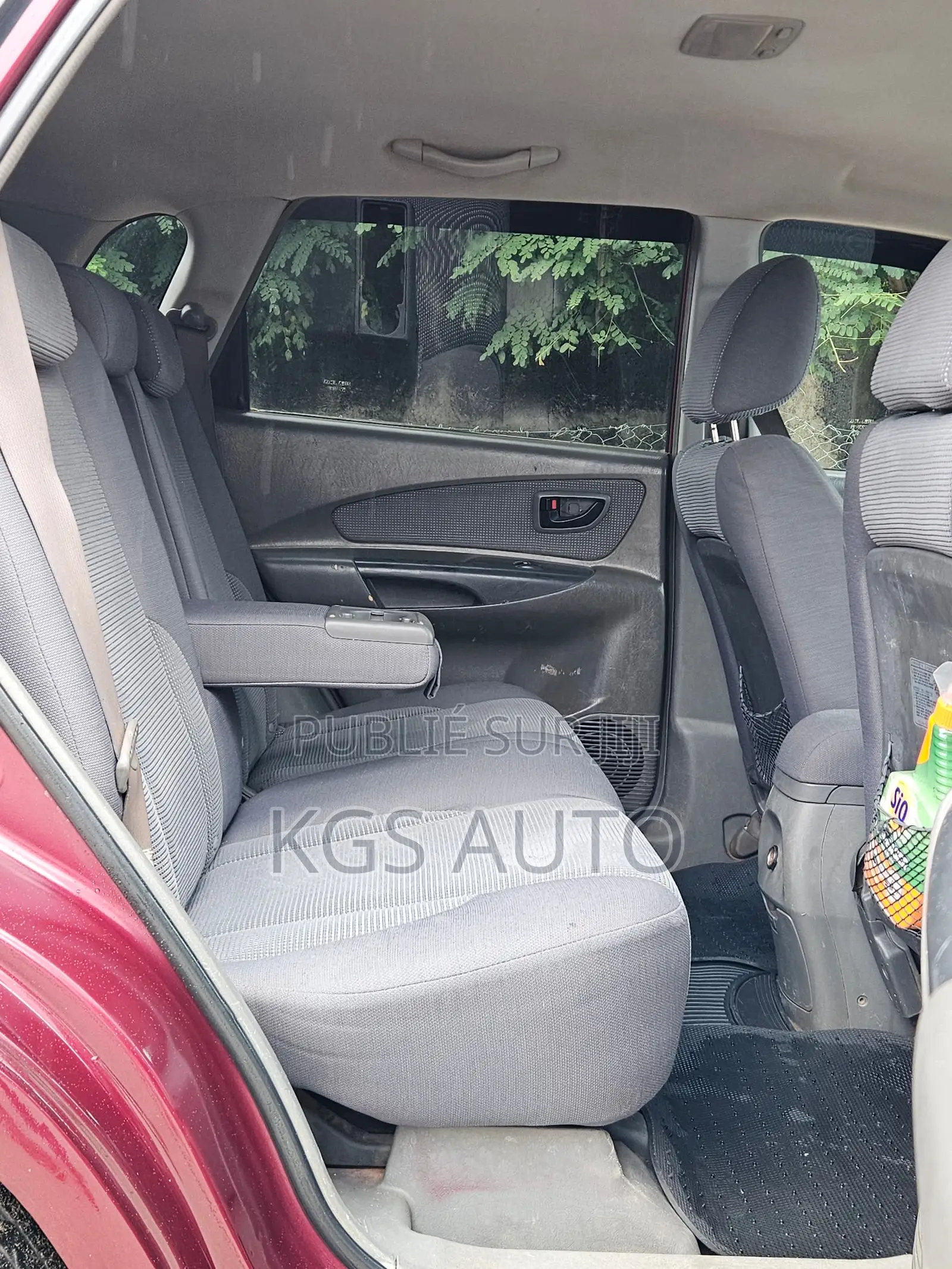 Hyundai Tucson SE 4x4 2007 Rouge