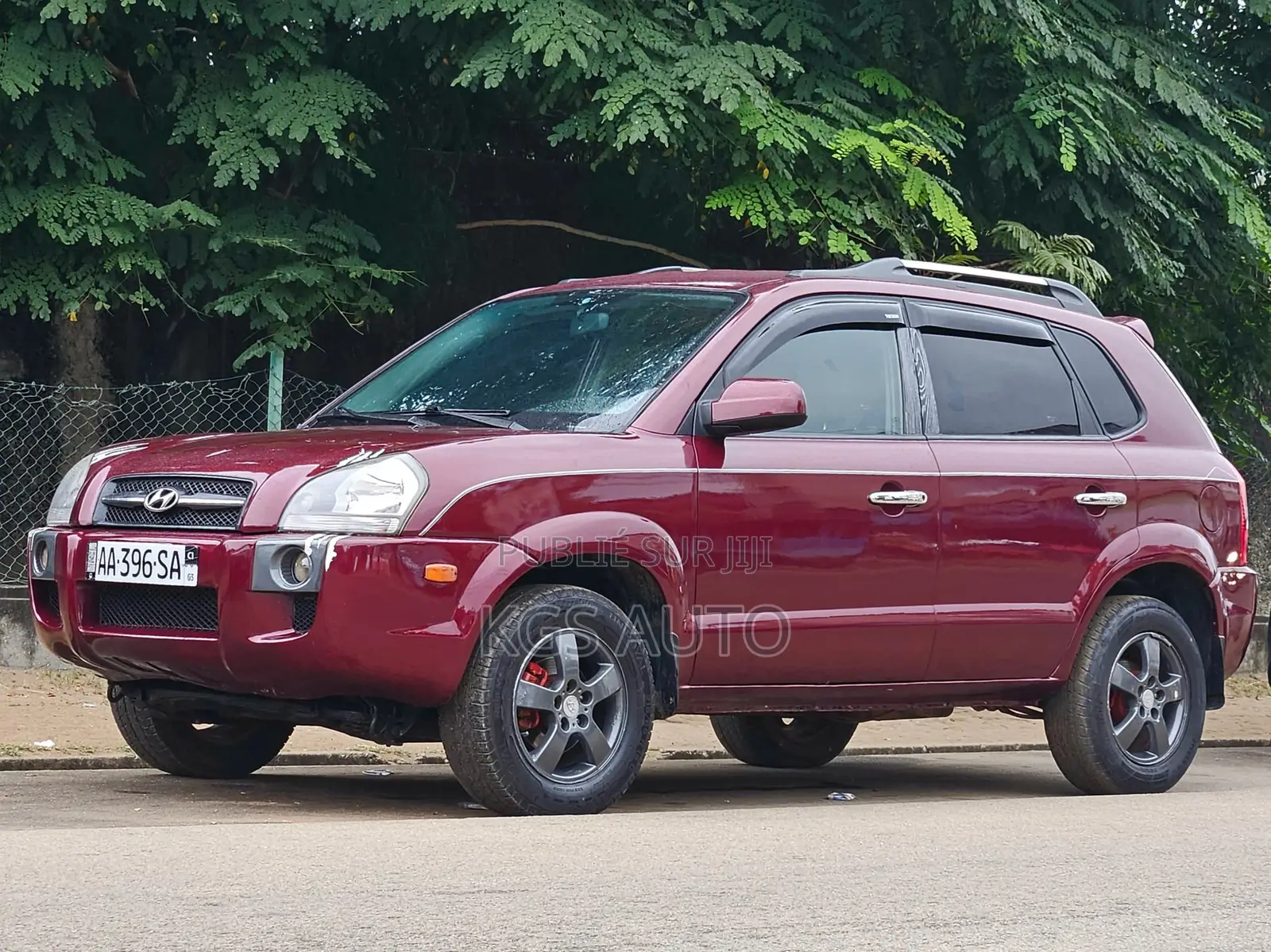 Hyundai Tucson SE 4x4 2007 Rouge