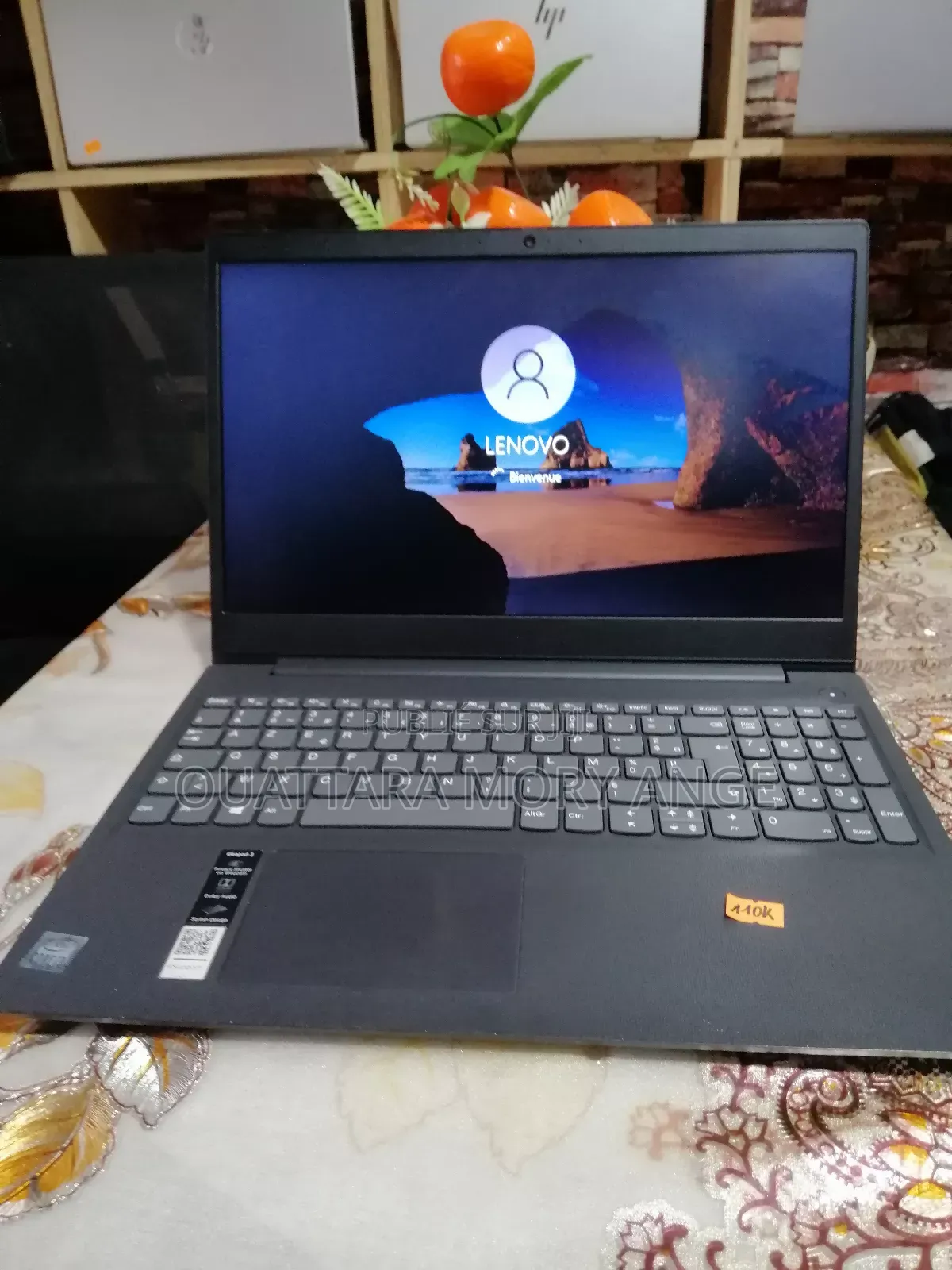 Ordinateur Portable Lenovo V15 G3 4GB Intel Core I3 SSD 256GB