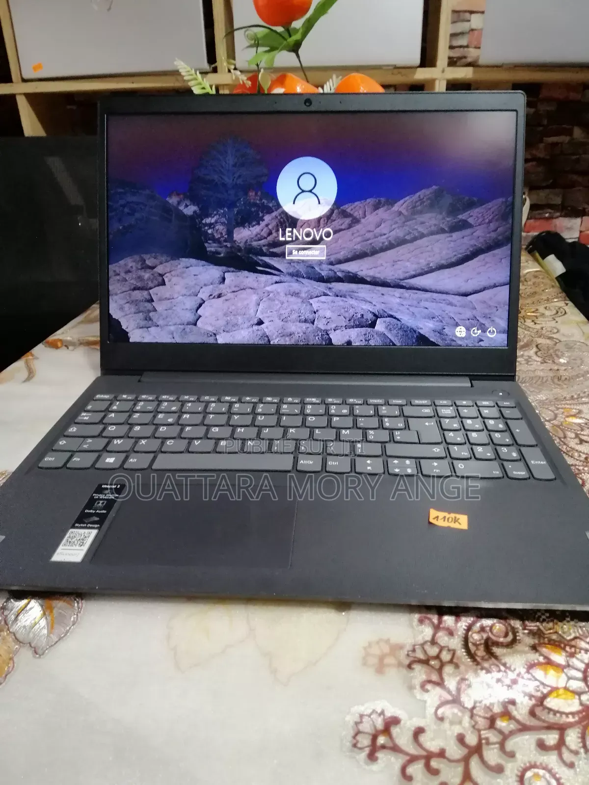 Ordinateur Portable Lenovo V15 G3 4GB Intel Core I3 SSD 256GB