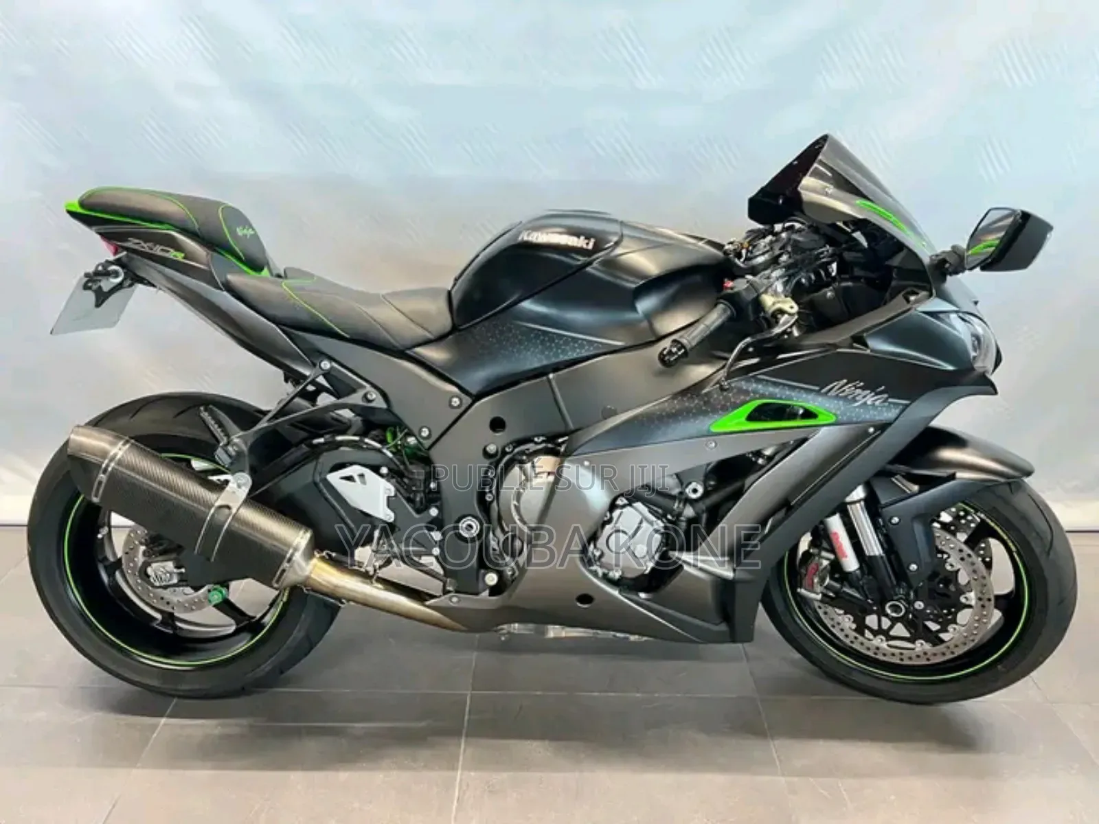 Neuf Kawasaki Ninja ZX-10R 2018 Noir