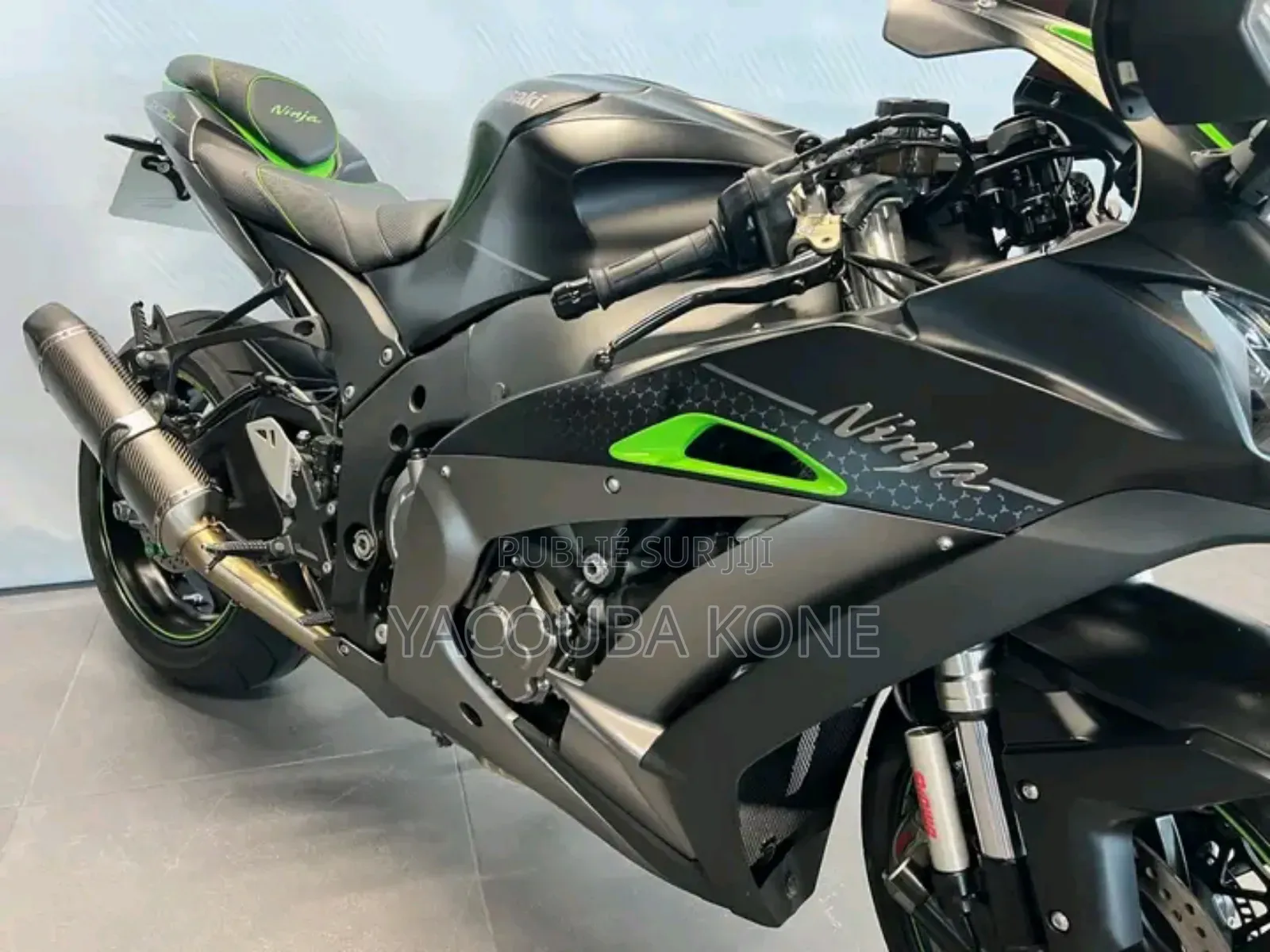Neuf Kawasaki Ninja ZX-10R 2018 Noir
