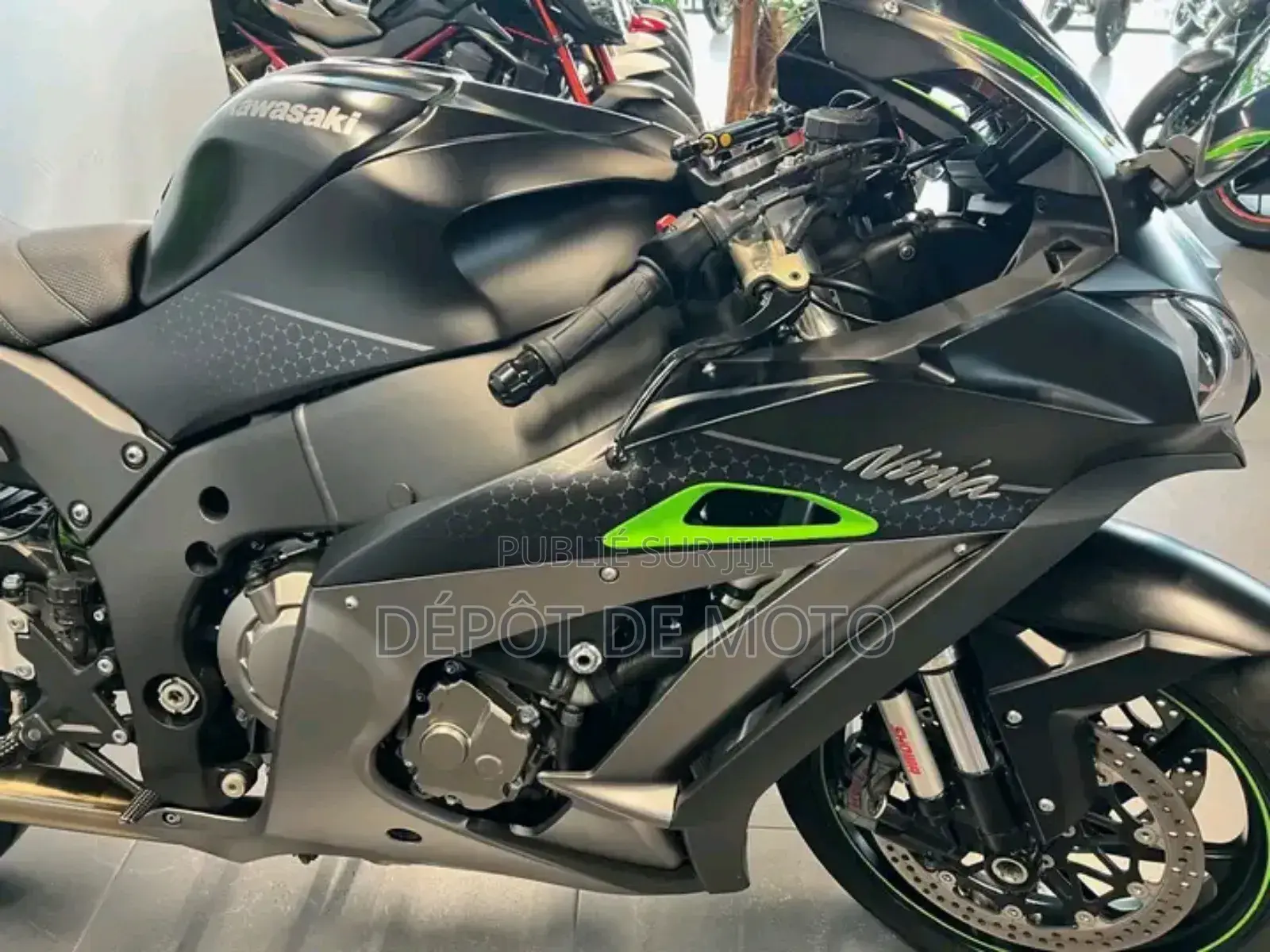 Neuf Kawasaki Ninja ZX-10R 2018 Noir