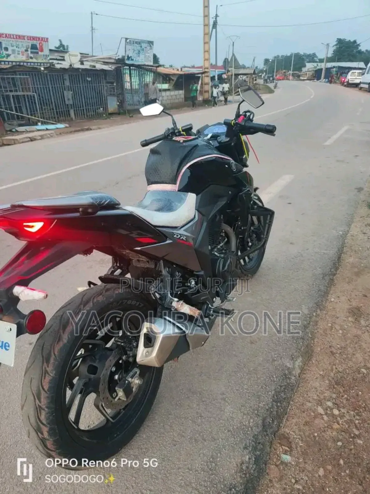 Neuf Haojue DR300 2024 Noir