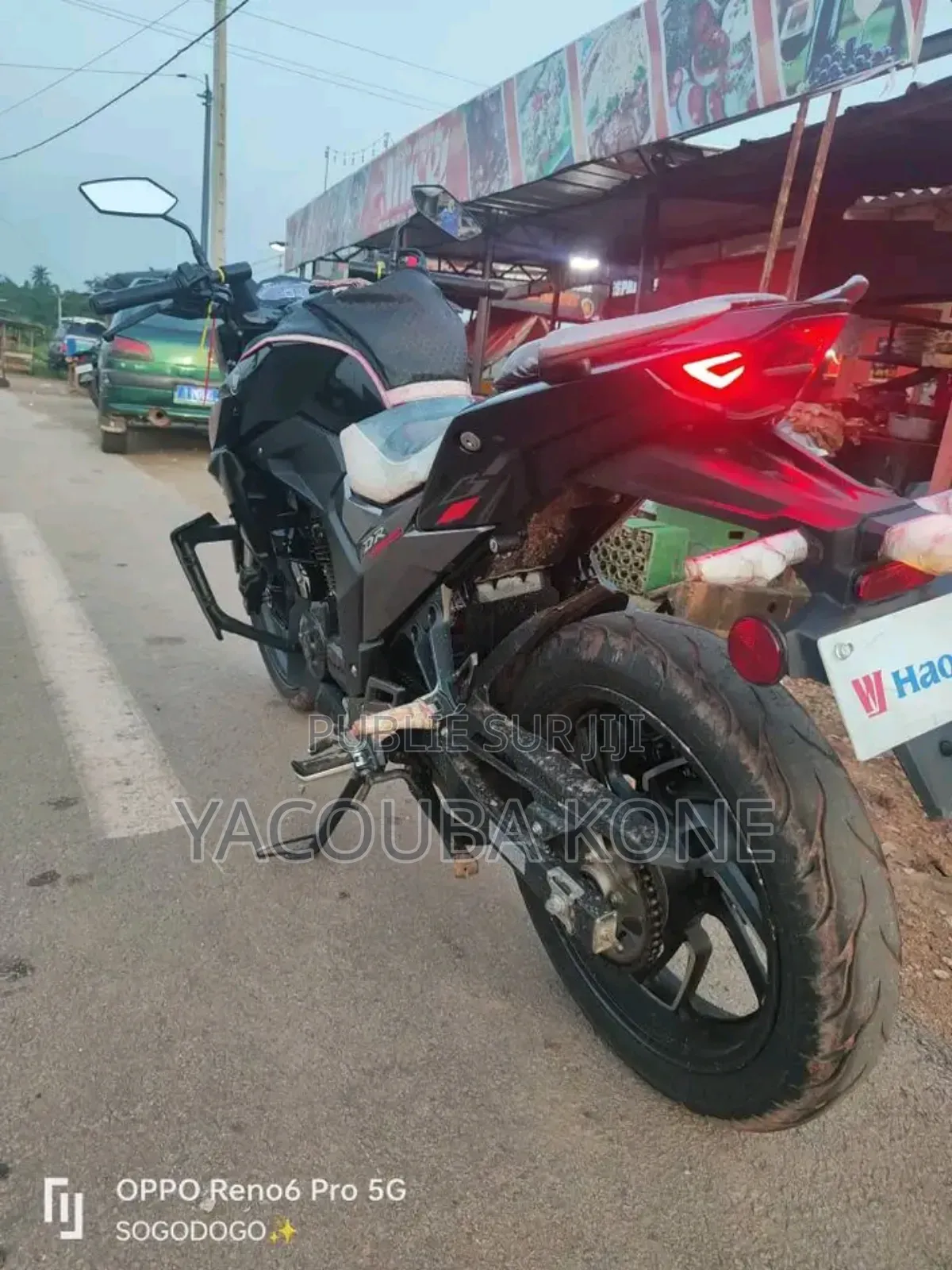 Neuf Haojue DR300 2024 Noir