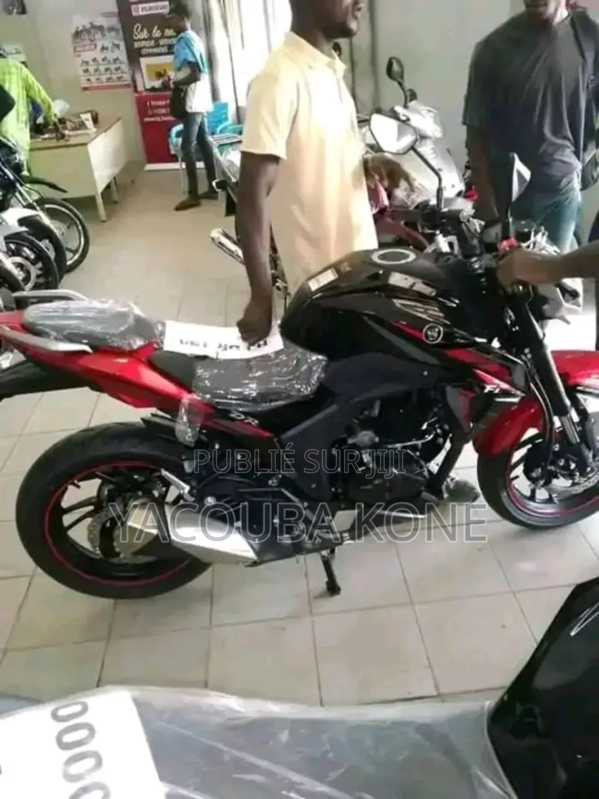 Neuf Haojue DR300 2025 Noir