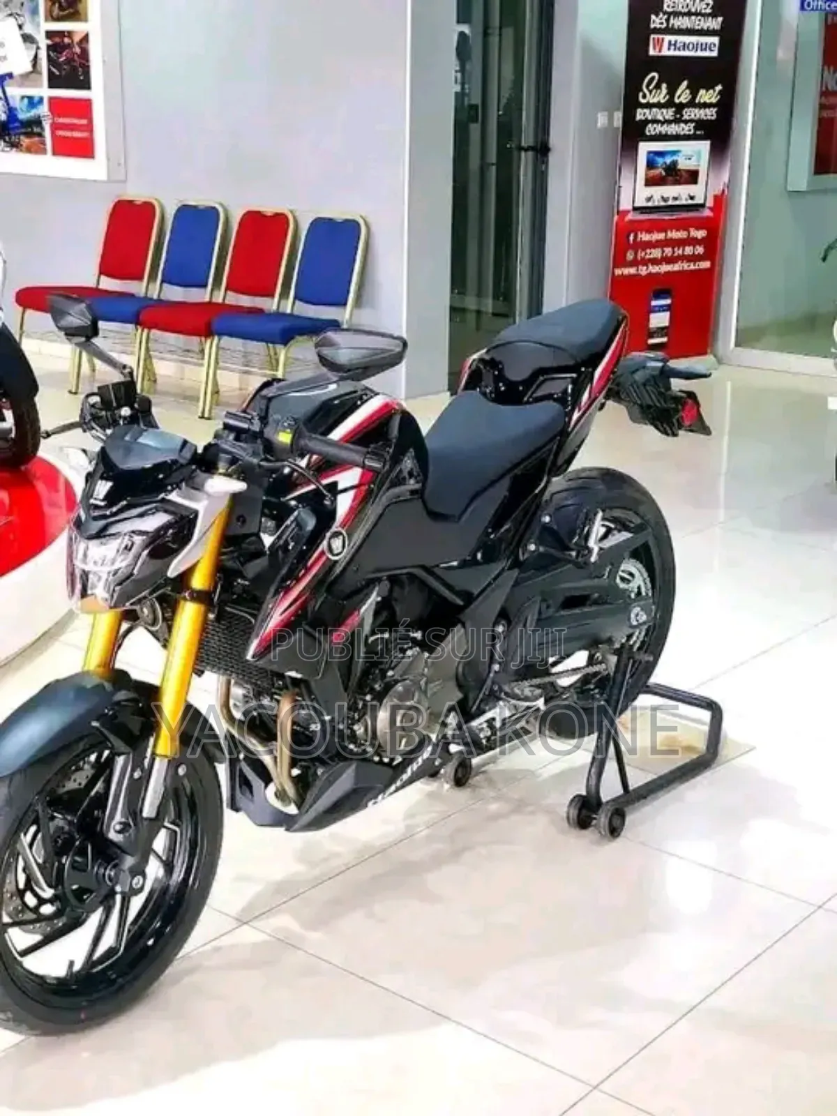 Neuf Haojue DR300 2025 Noir