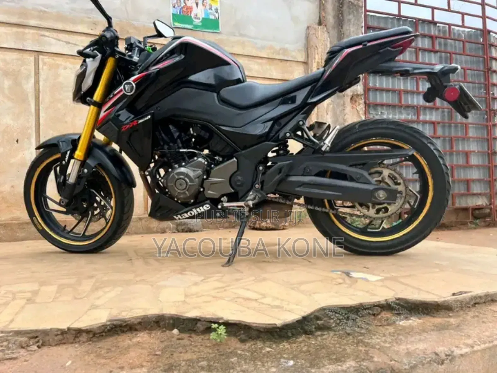 Neuf Haojue DR300 2025 Noir