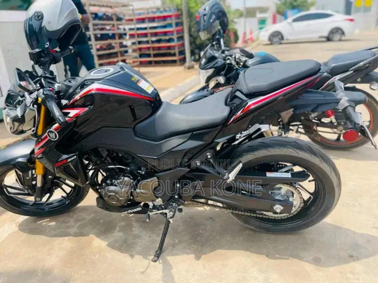 Neuf Haojue DR300 2024 Noir