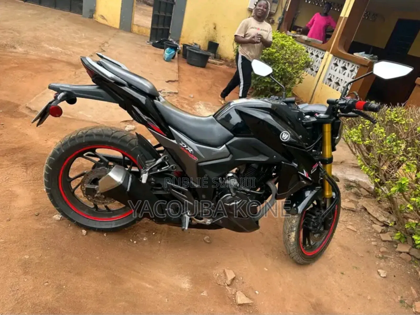 Neuf Haojue DR190S 2025 Noir