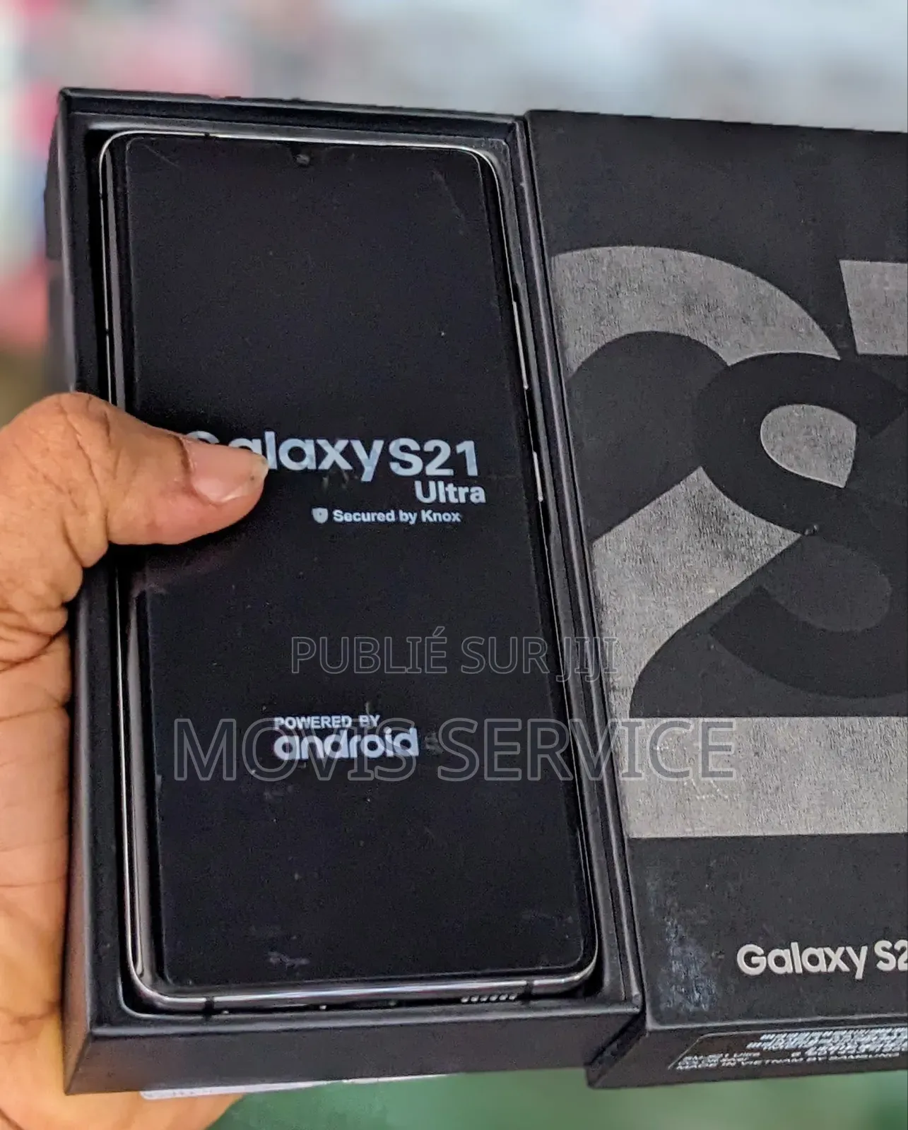 New Samsung Galaxy S21 Ultra 5G 256 GB Argenté