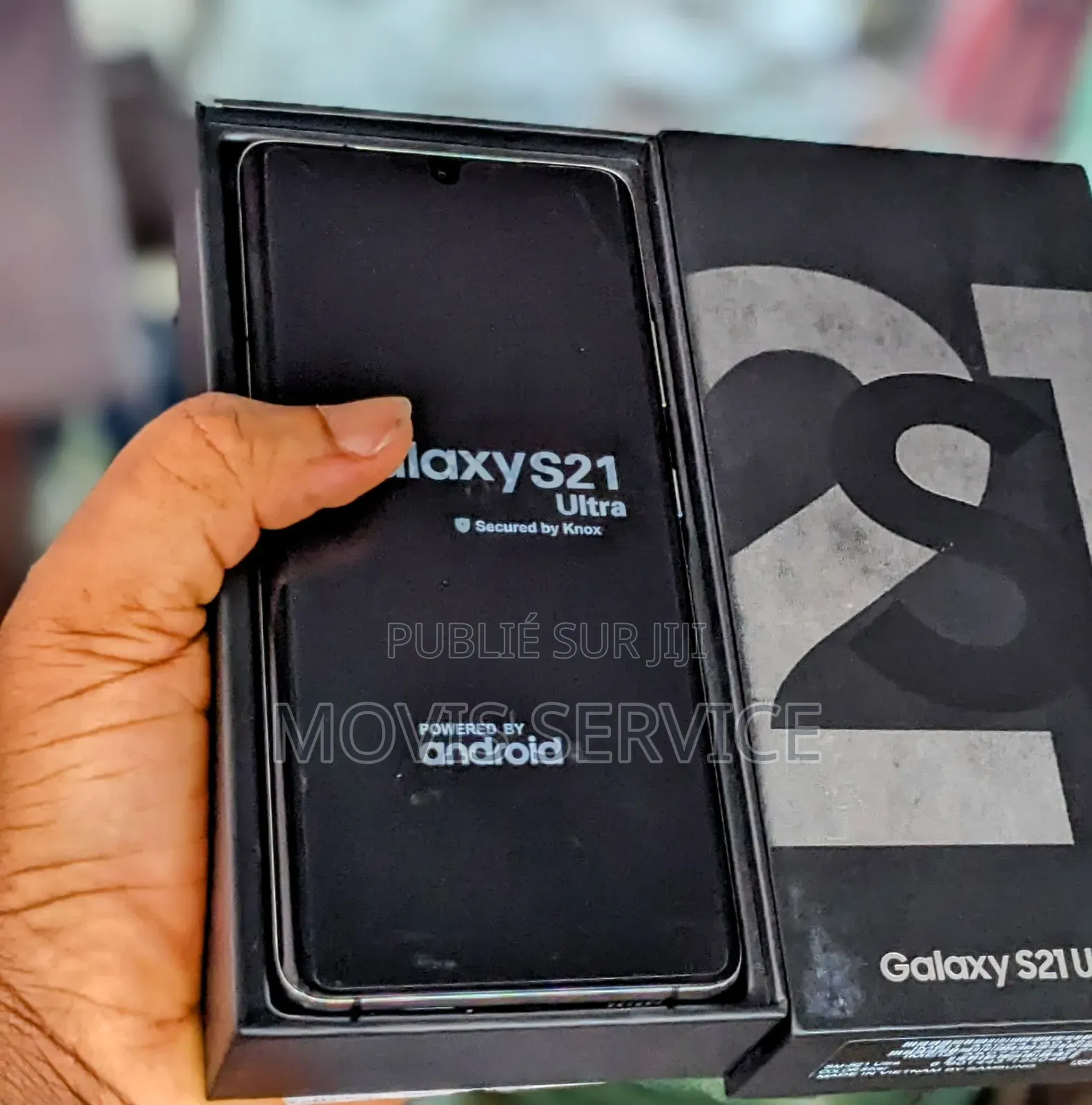New Samsung Galaxy S21 Ultra 5G 256 GB Argenté