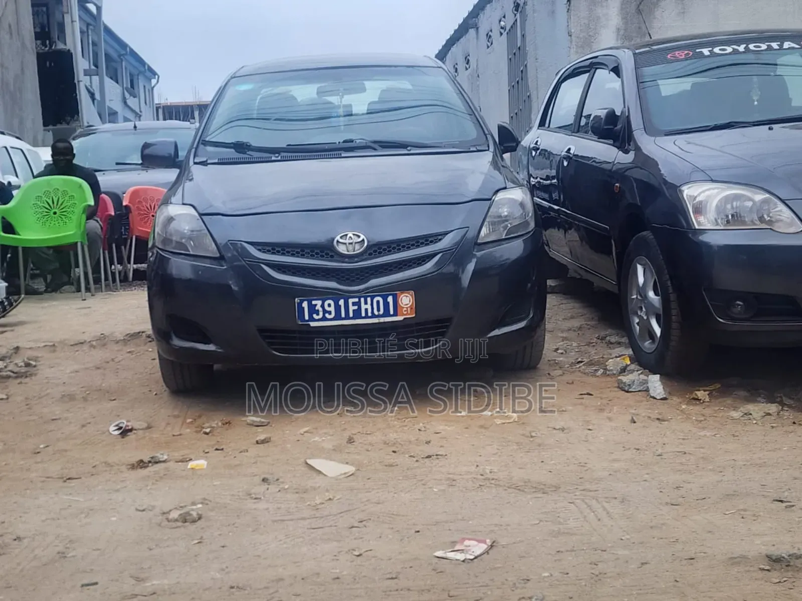 Toyota Yaris 2013 Gris