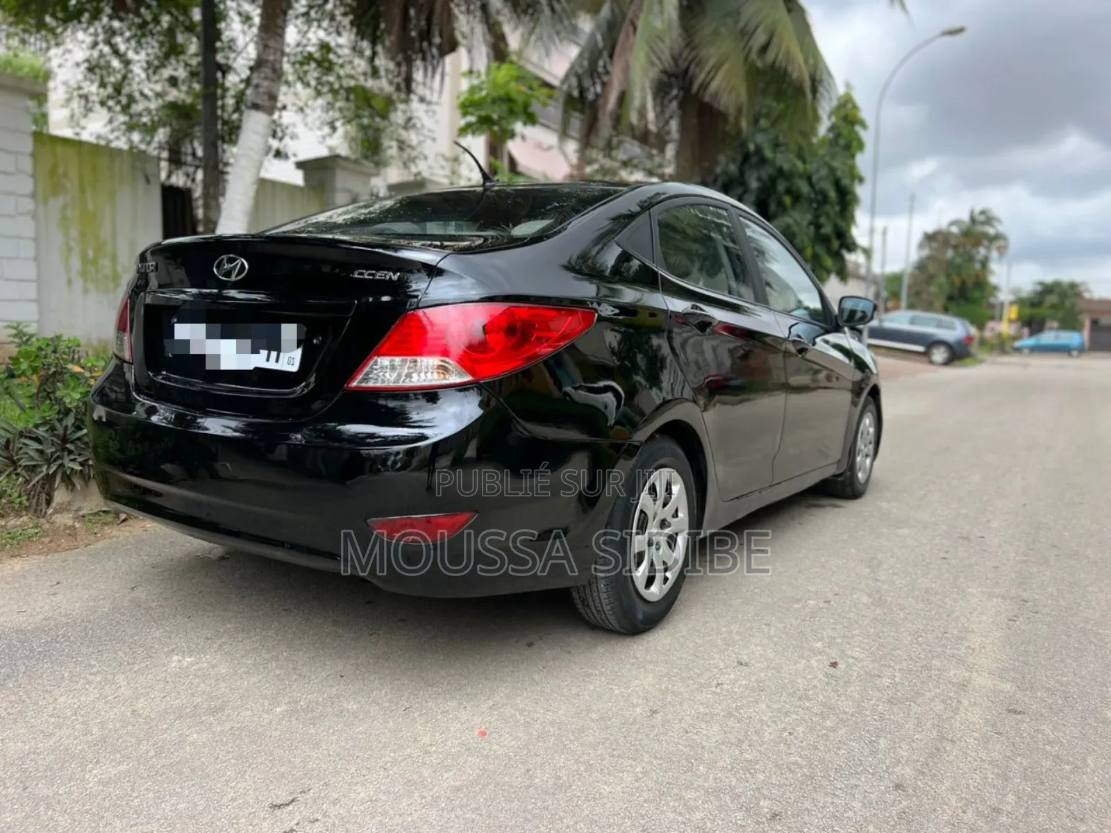 Hyundai Accent 2017 Noir