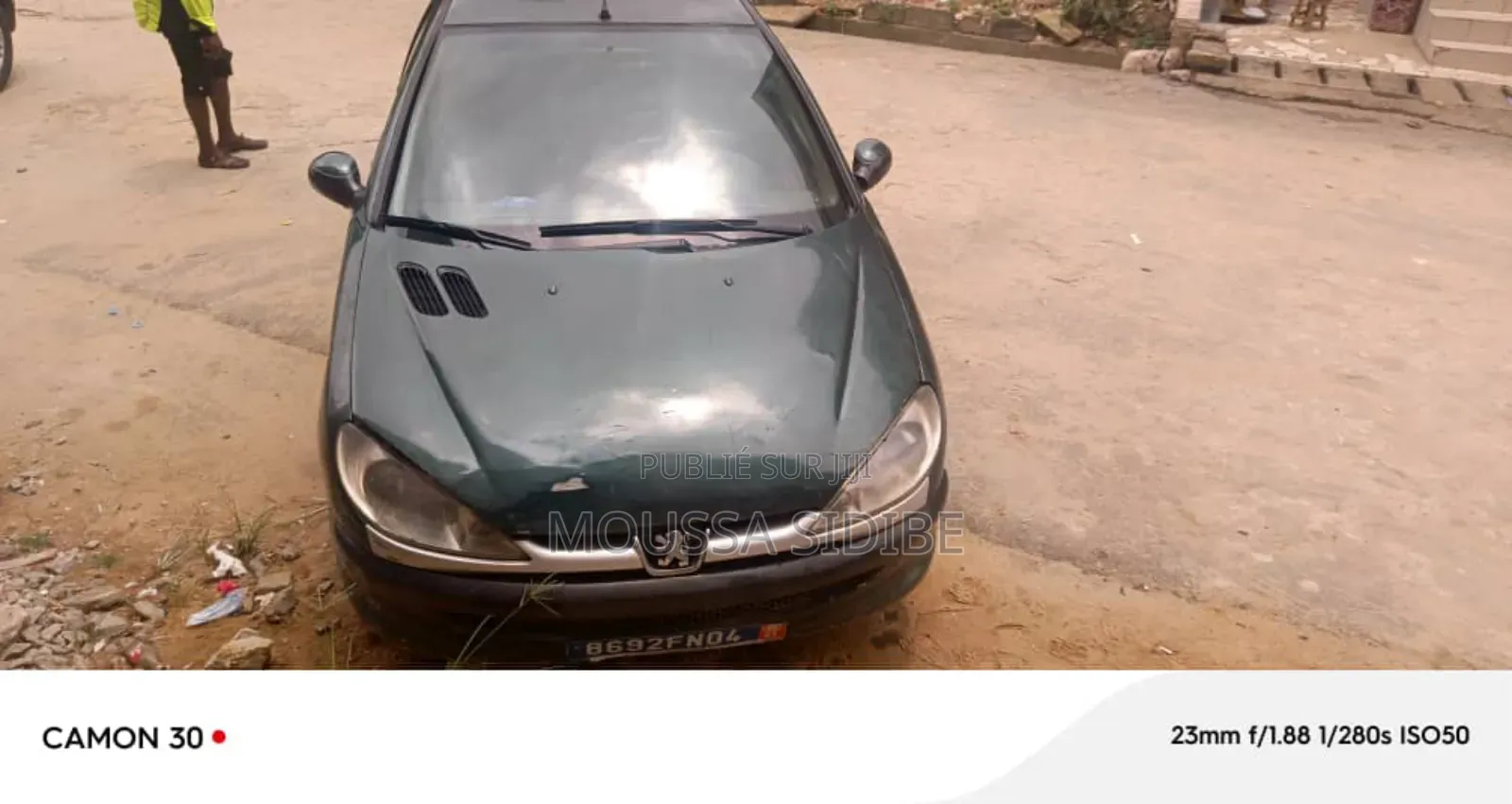 PEUGEOT 206 2001 Vert