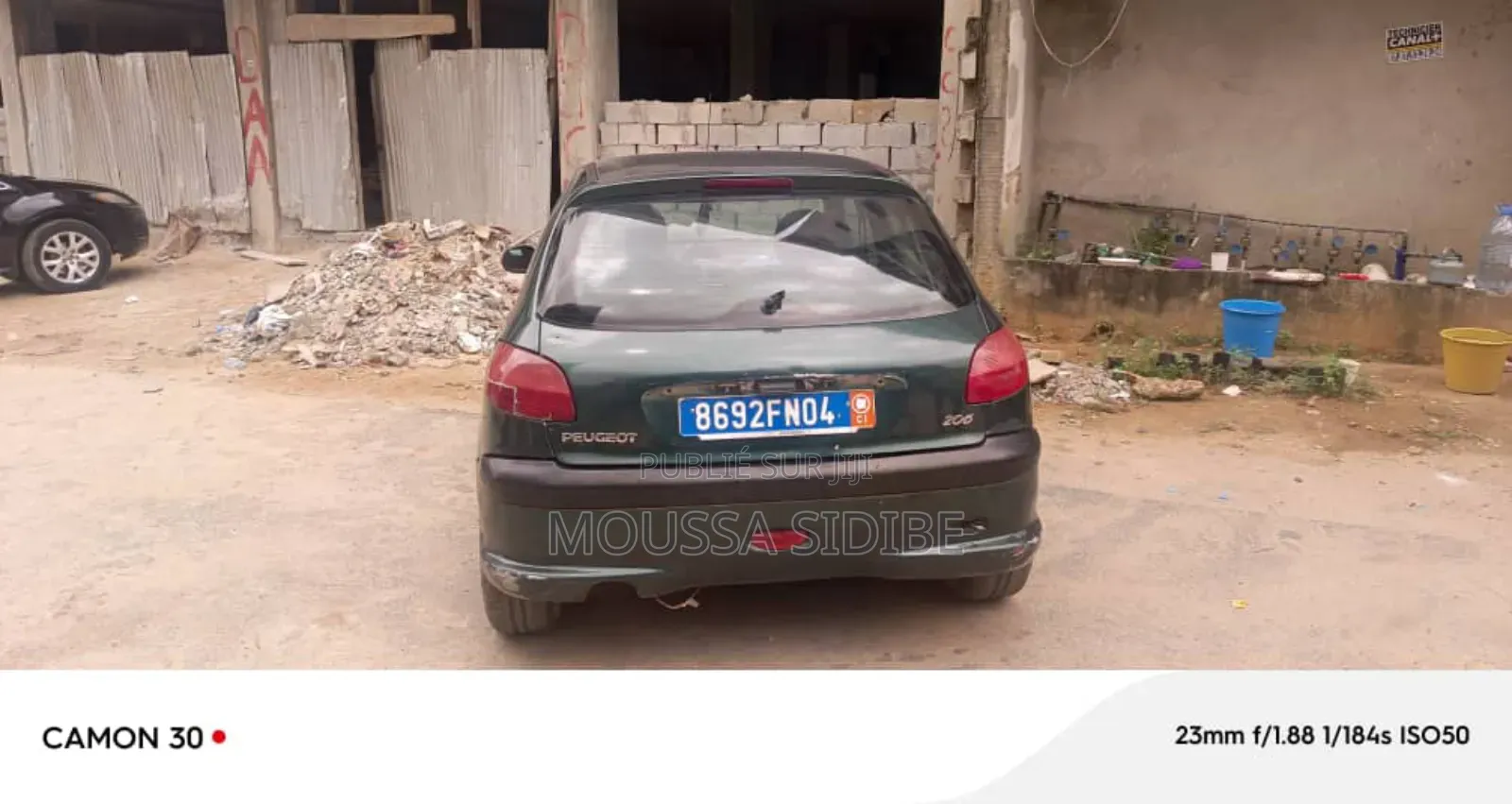 PEUGEOT 206 2001 Vert