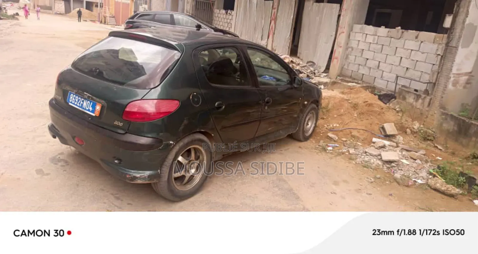 PEUGEOT 206 2001 Vert