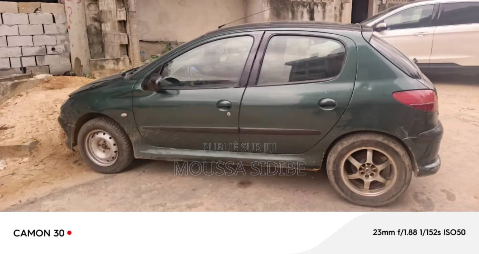 PEUGEOT 206 2001 Vert
