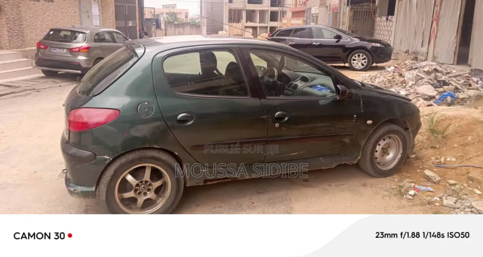 PEUGEOT 206 2001 Vert