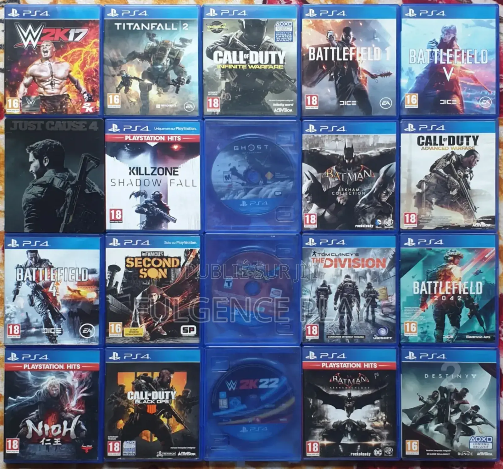 Cd Ps4 en Vente Troc Possible