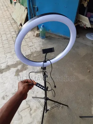 Photo - Ring Light 14' Pour Vidéo Live, Tik Tok Etc