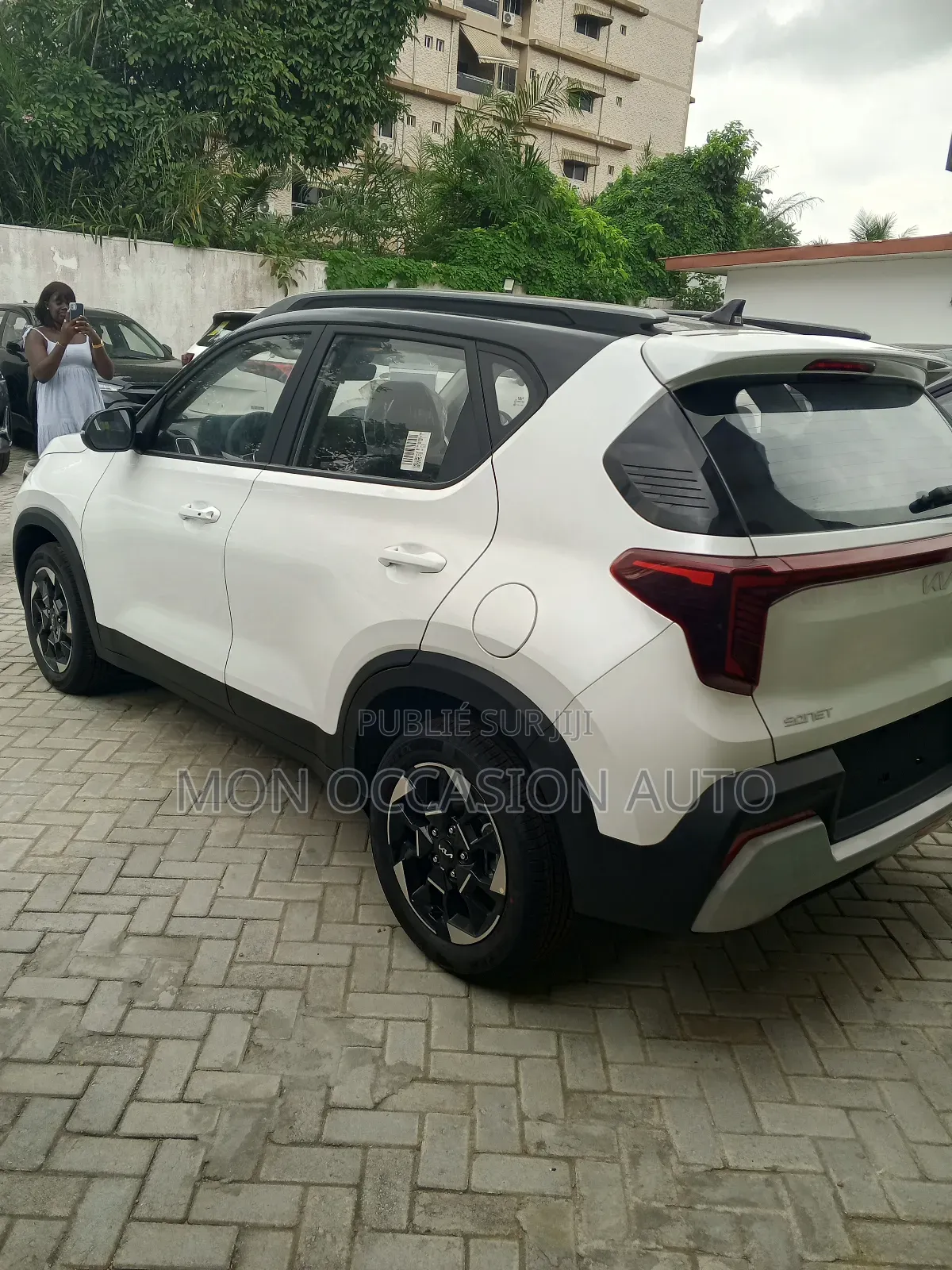 New Kia Sonet 1.2 Petrol FWD 2025 Blanc