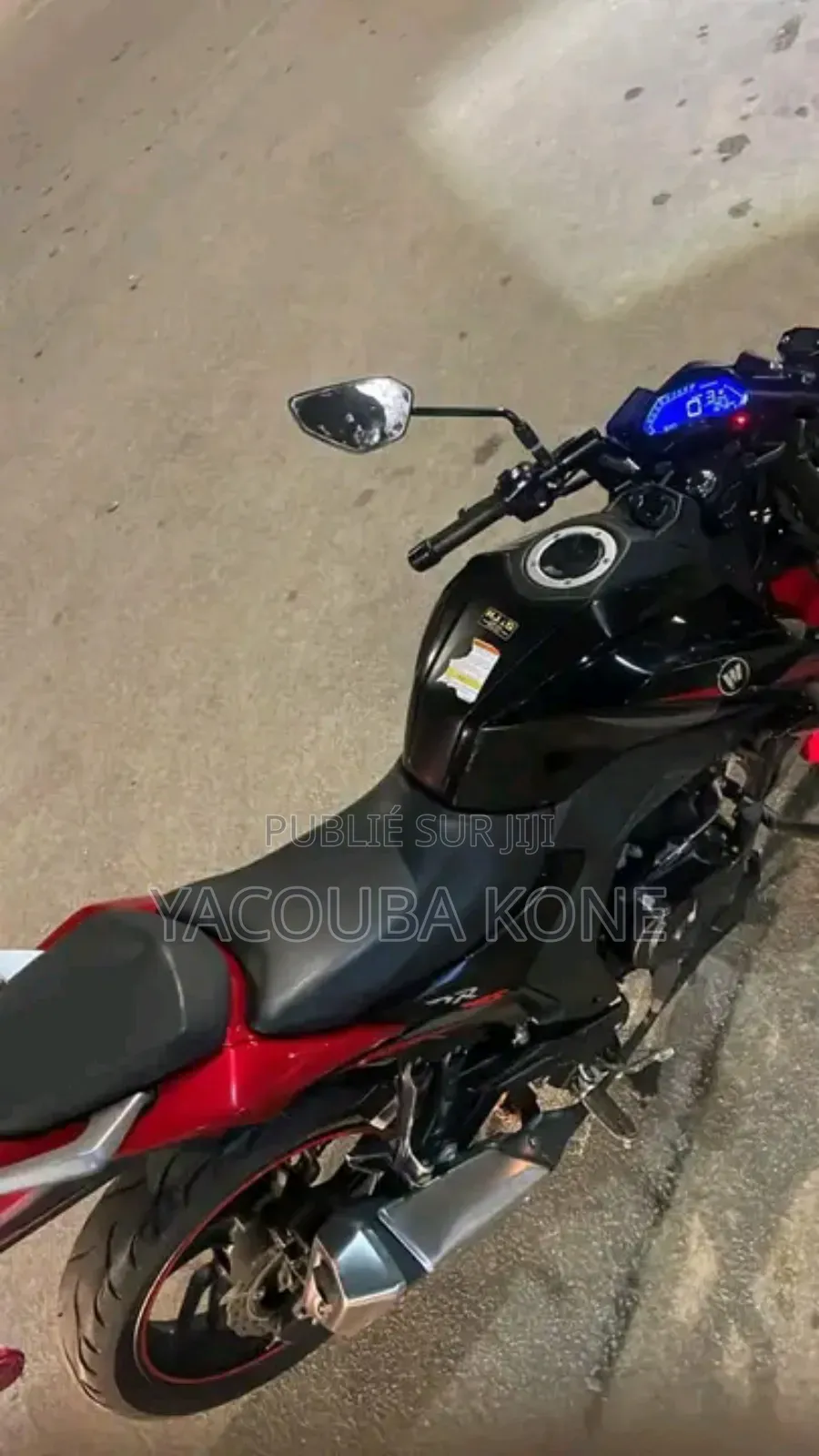 Neuf Haojue DR190S 2022 Noir