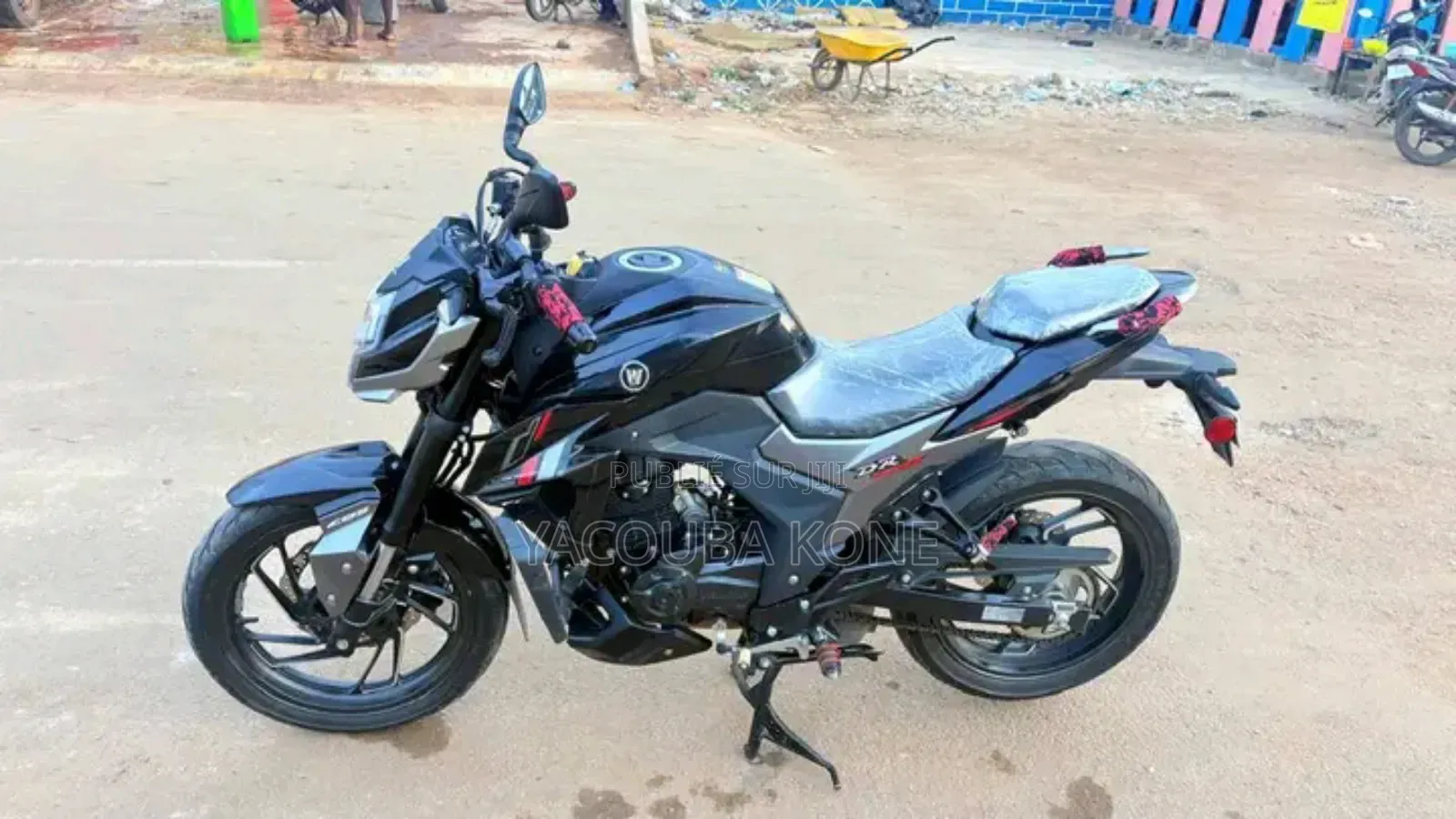 Neuf Haojue DR190S 2022 Noir