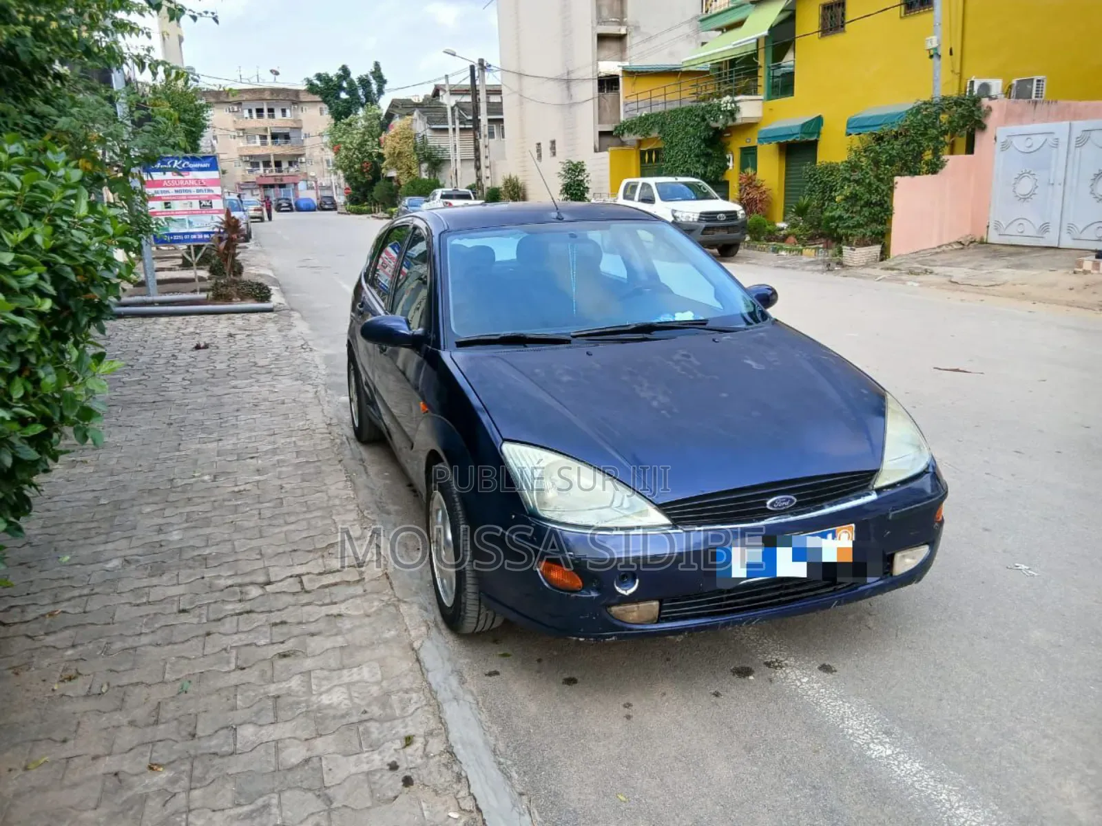Ford Focus 2.0 D 2002 Bleu
