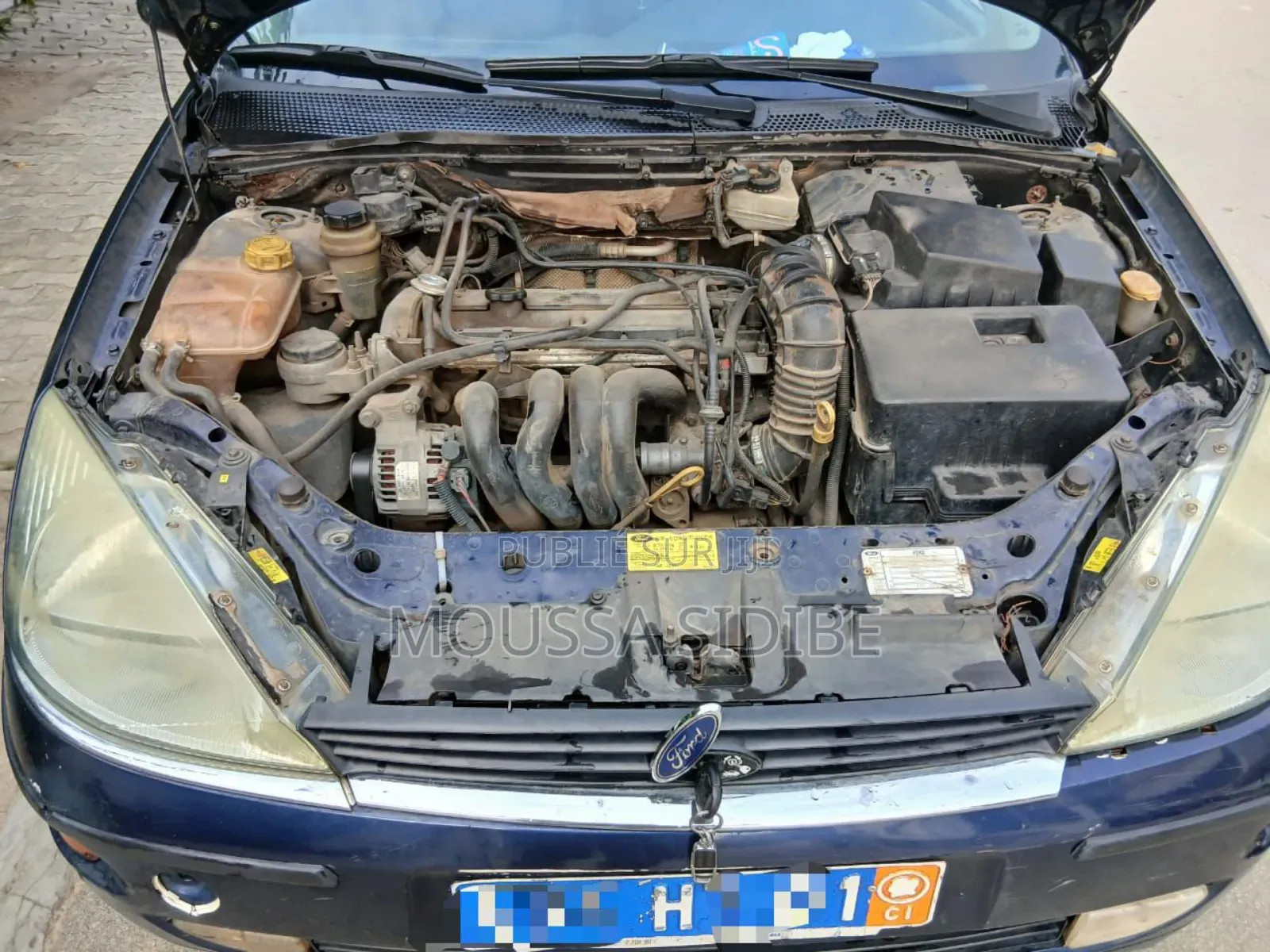 Ford Focus 2.0 D 2002 Bleu