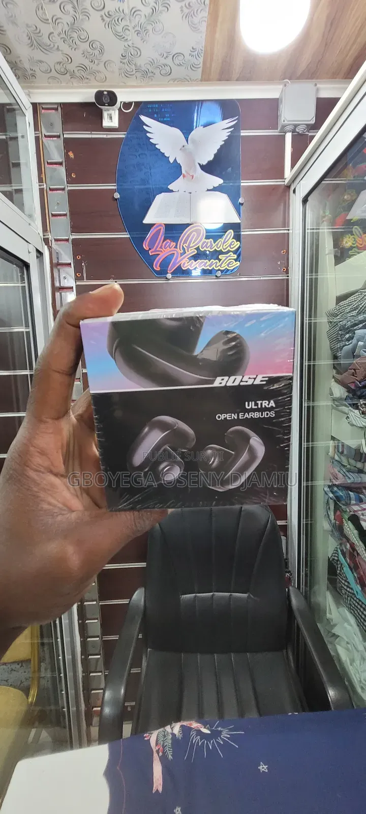 Écouteurs Bose Ultra Open Earbuds.